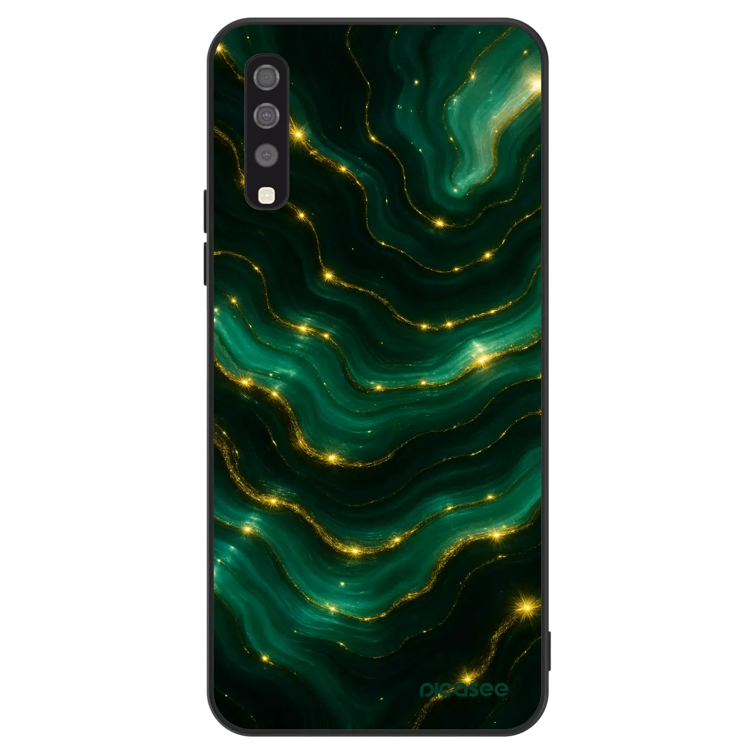 Picasee ULTIMATE CASE pentru Samsung Galaxy A70 A705F - Emerald