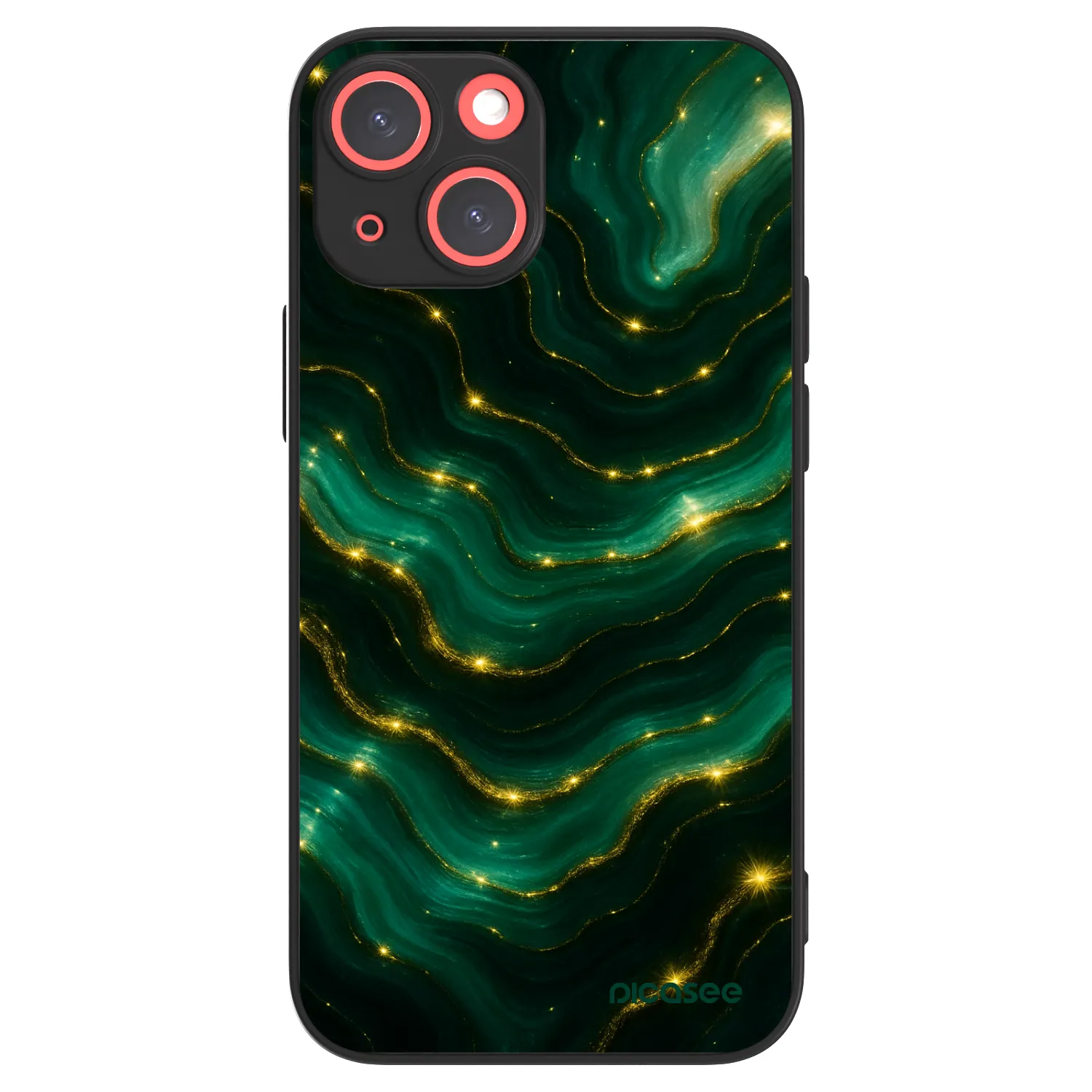 Picasee ULTIMATE CASE pentru Apple iPhone 13 mini - Emerald