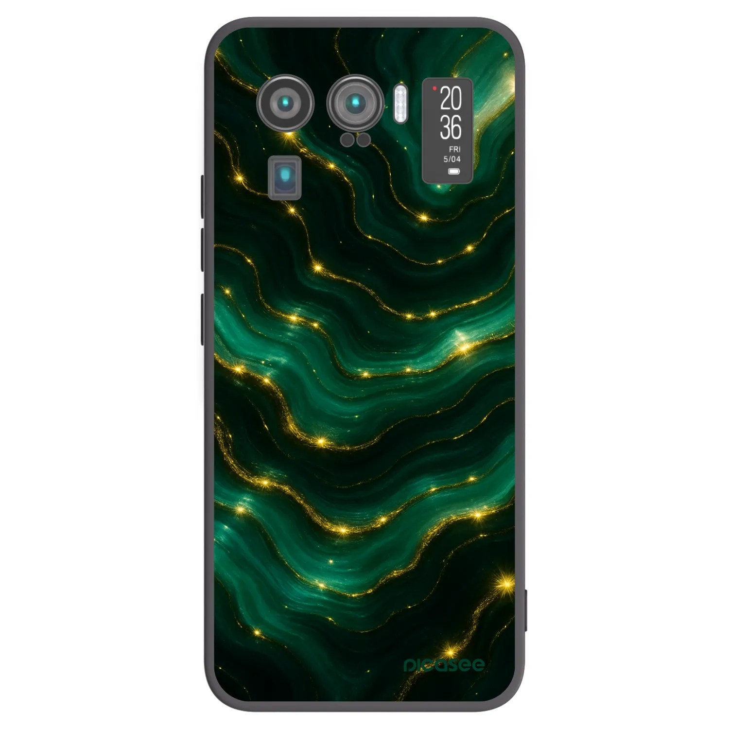 Picasee husă neagră din silicon pentru Xiaomi Mi 11 Ultra - Emerald