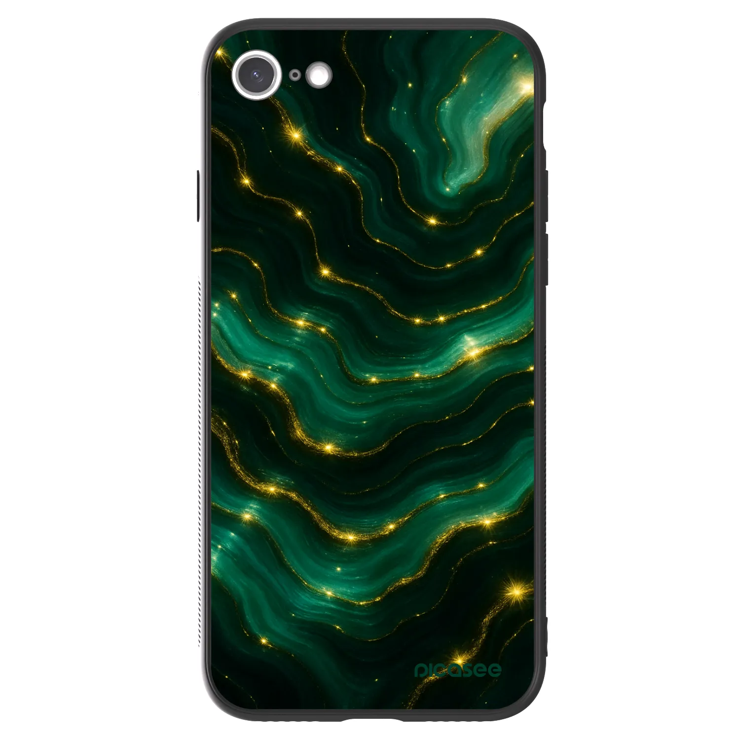 Picasee ULTIMATE CASE pentru Apple iPhone SE 2020 - Emerald