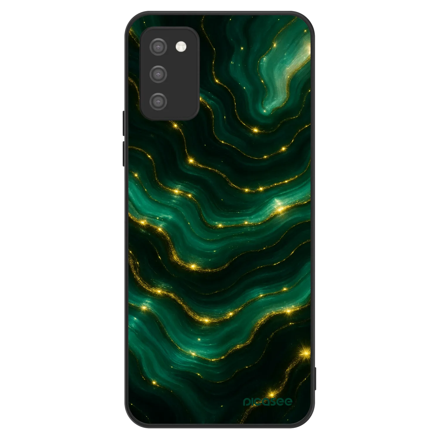 Picasee ULTIMATE CASE pentru Samsung Galaxy A02s A025G - Emerald