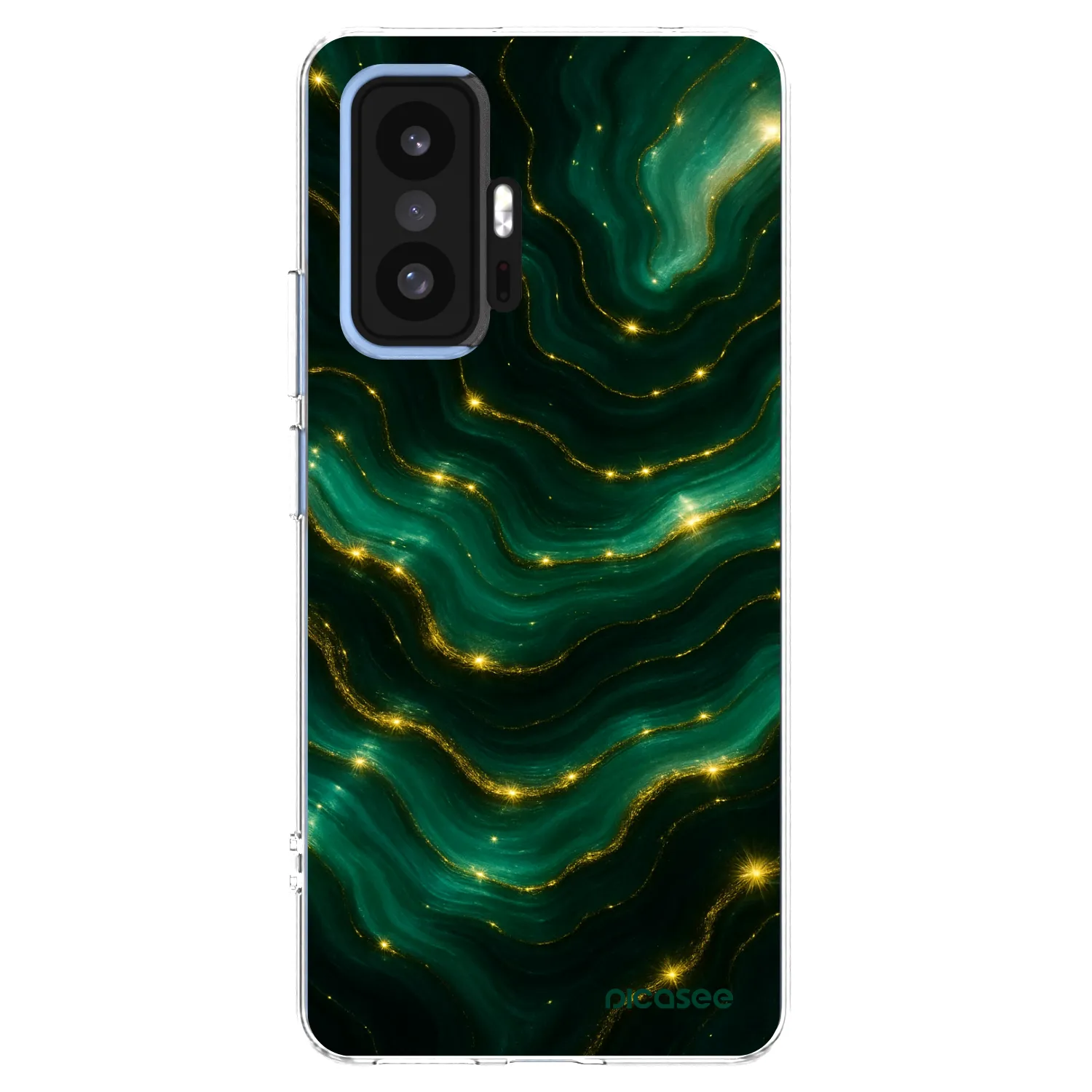 Picasee husă transparentă din silicon pentru Xiaomi 11T - Emerald