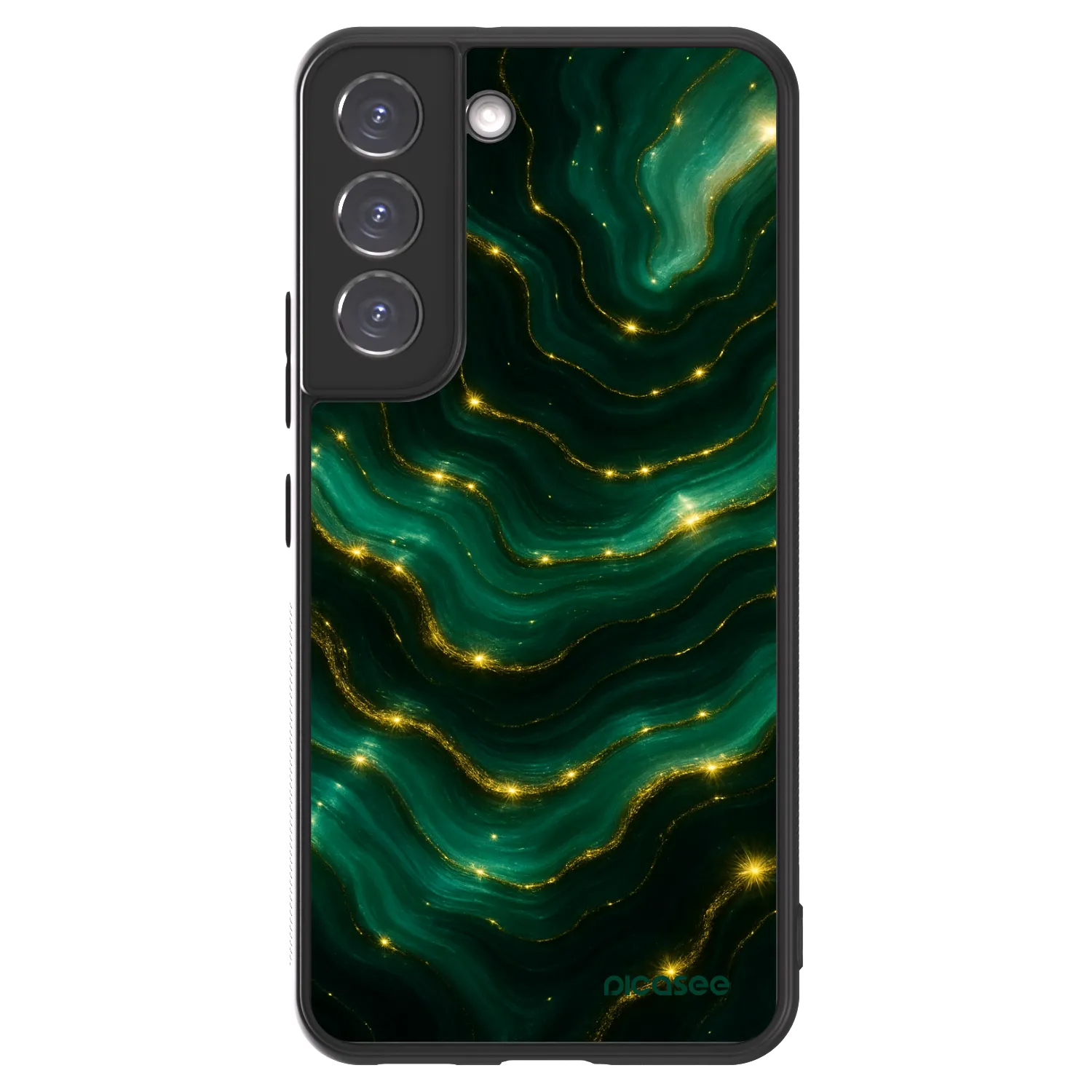 Picasee ULTIMATE CASE pentru Samsung Galaxy S22 5G - Emerald