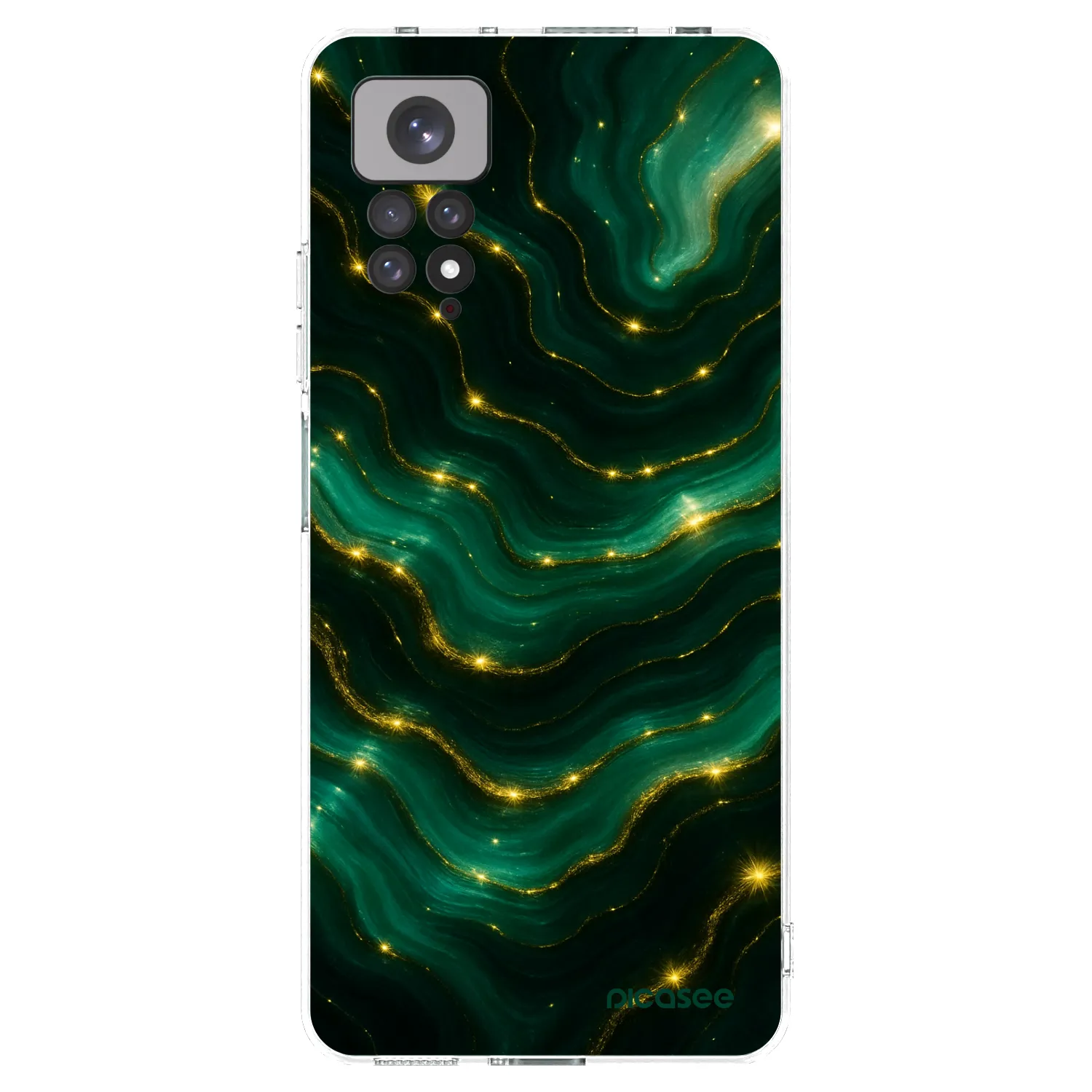 Picasee husă transparentă din silicon pentru Xiaomi Redmi Note 11S 4G - Emerald