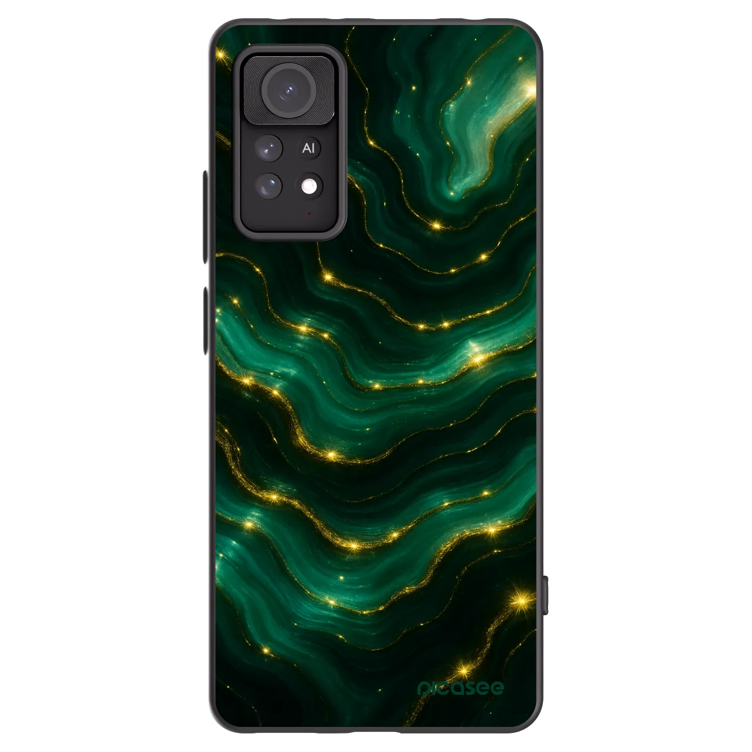 Picasee husă neagră din silicon pentru Xiaomi Redmi Note 11 Pro - Emerald