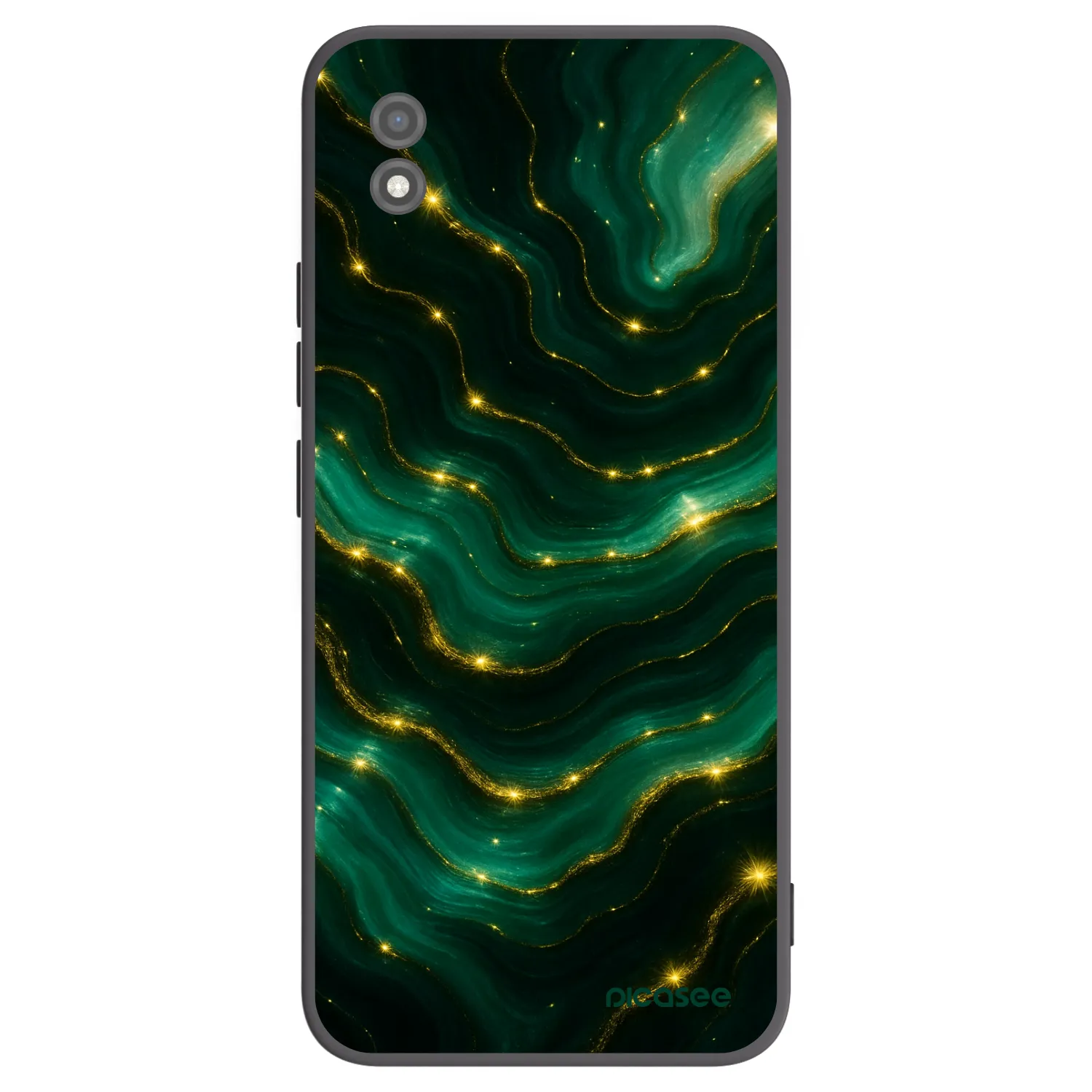 Picasee husă neagră din silicon pentru Realme C11 (2021) - Emerald