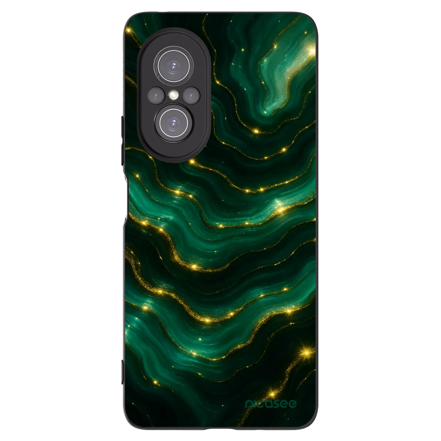 Picasee husă neagră din silicon pentru Huawei Nova 9 SE - Emerald