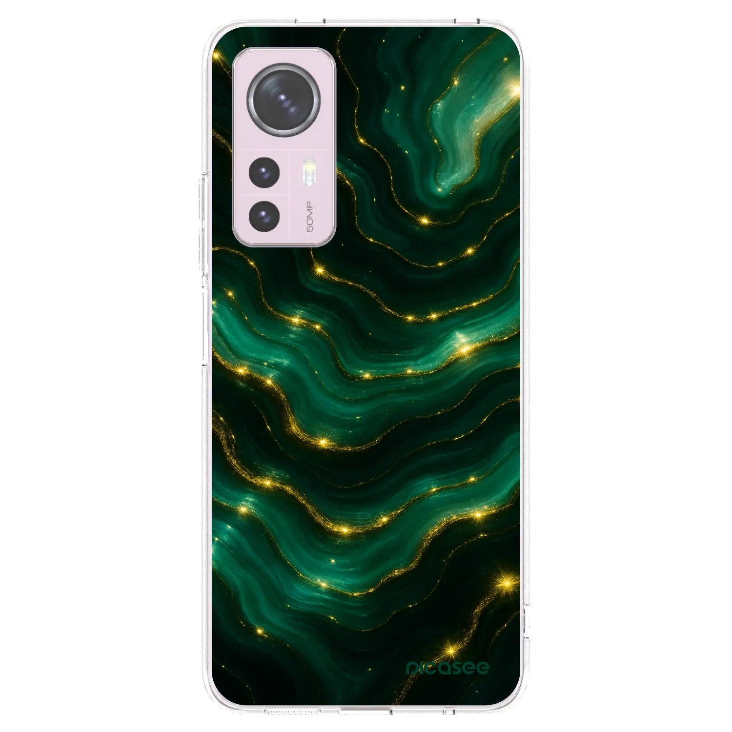 Picasee husă transparentă din silicon pentru Xiaomi 12 - Emerald