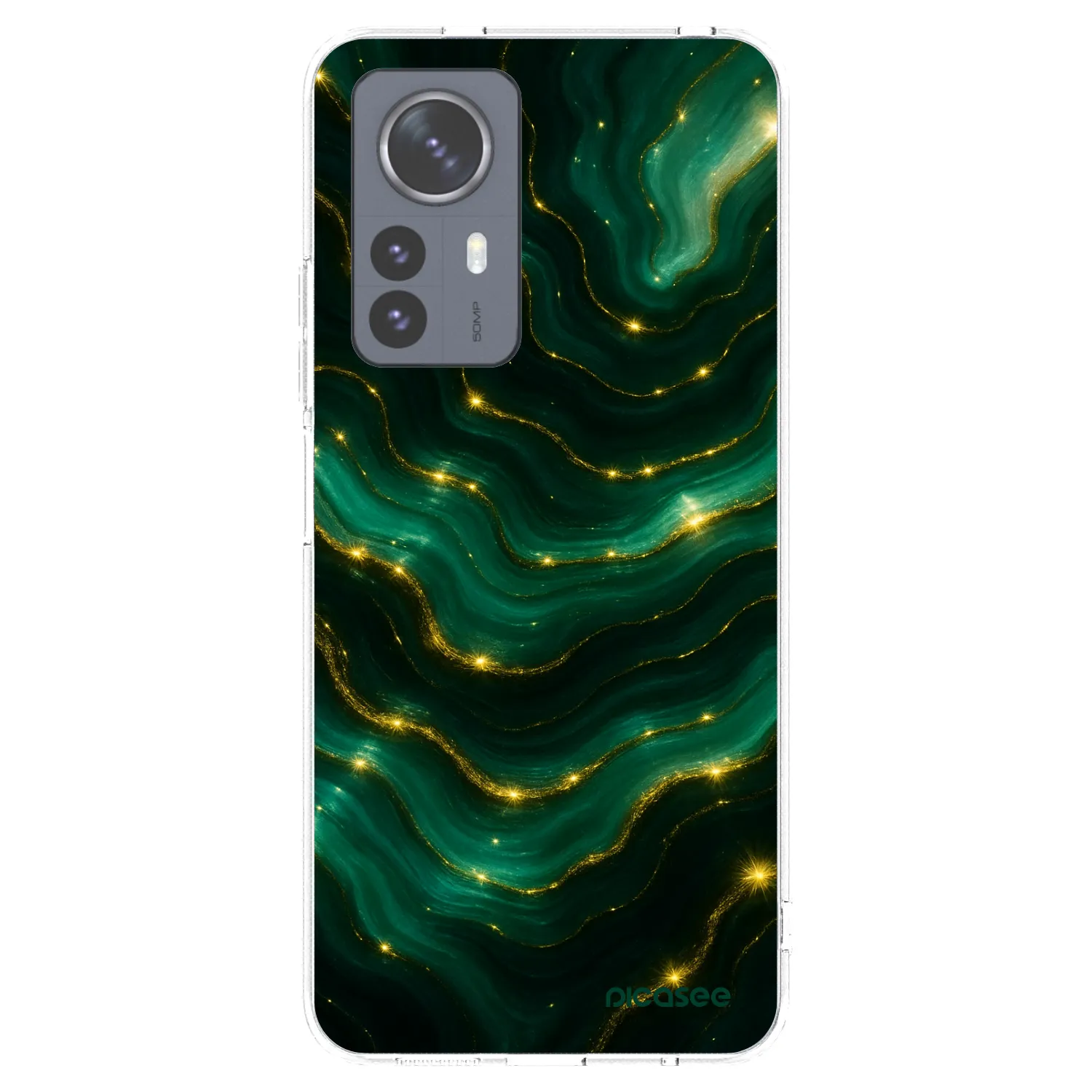 Picasee husă transparentă din silicon pentru Xiaomi 12 Pro - Emerald