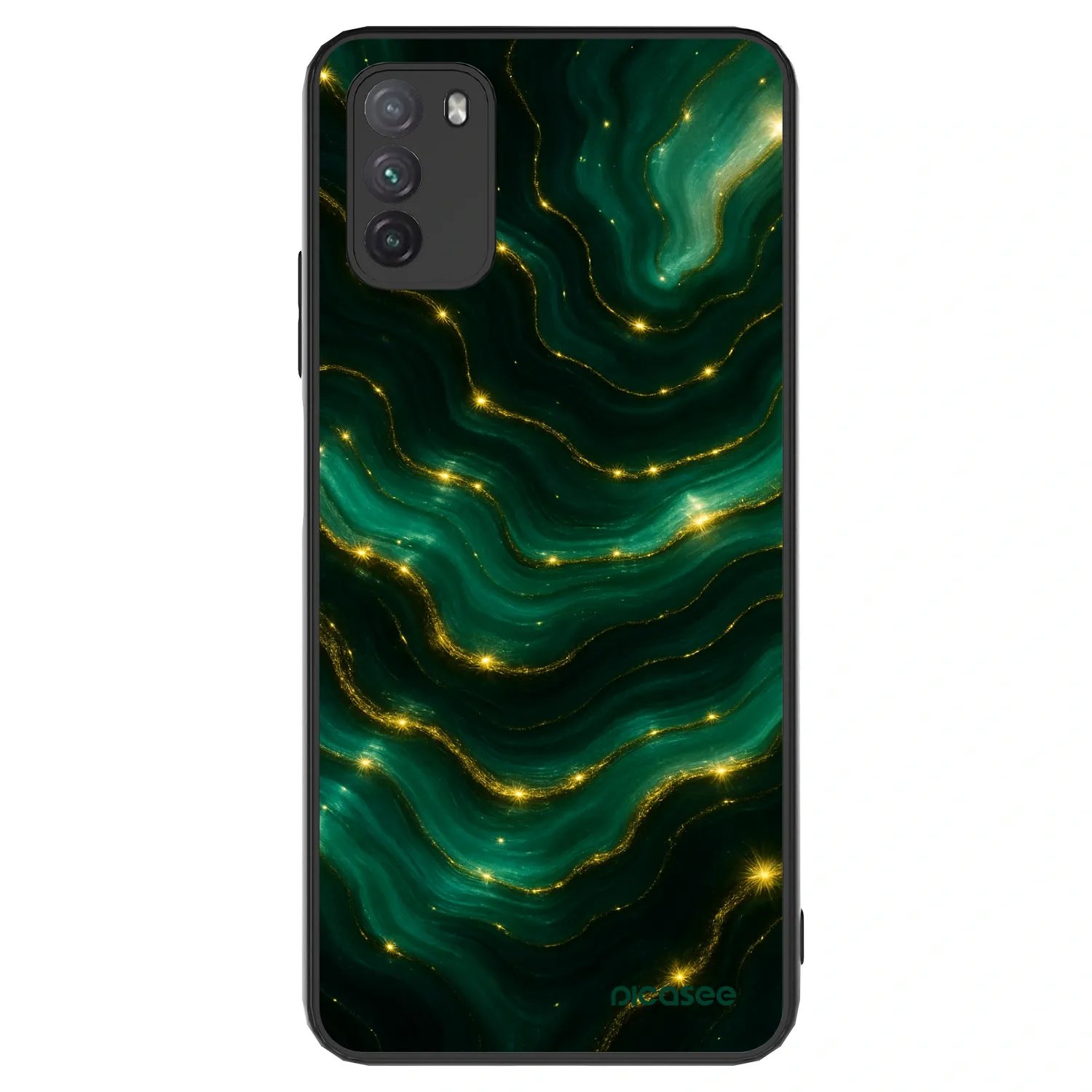 Picasee ULTIMATE CASE pentru Xiaomi Poco M3 - Emerald