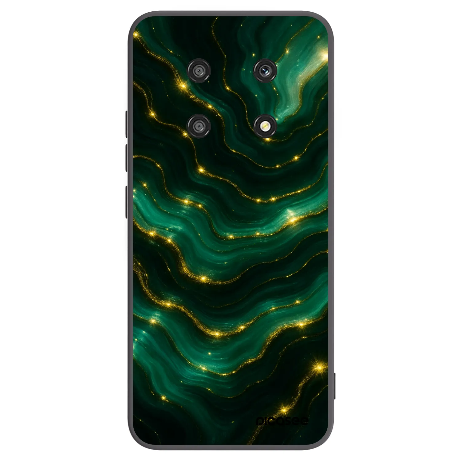 Picasee husă neagră din silicon pentru Honor Magic4 Lite 5G - Emerald