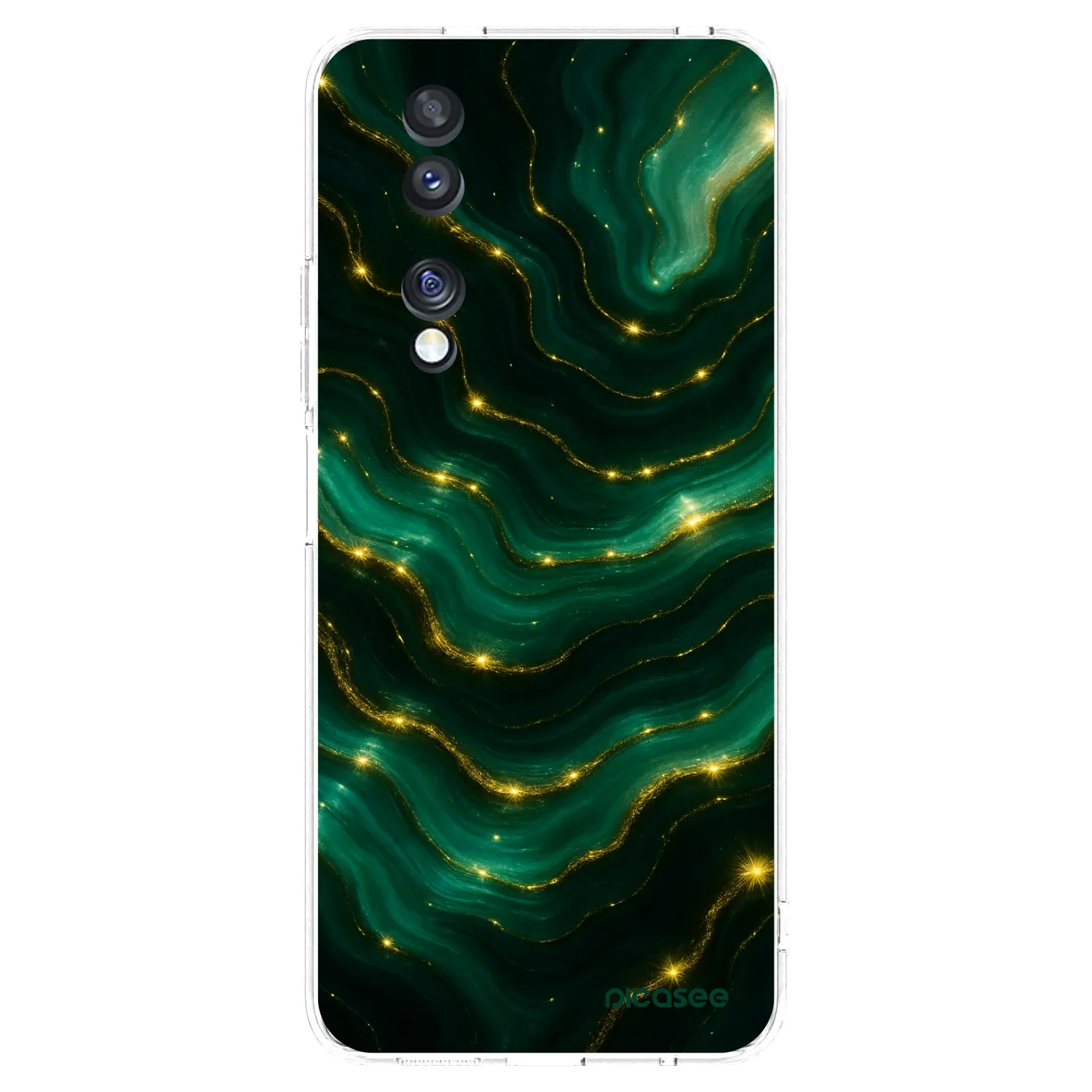 Picasee husă transparentă din silicon pentru Honor 70 - Emerald