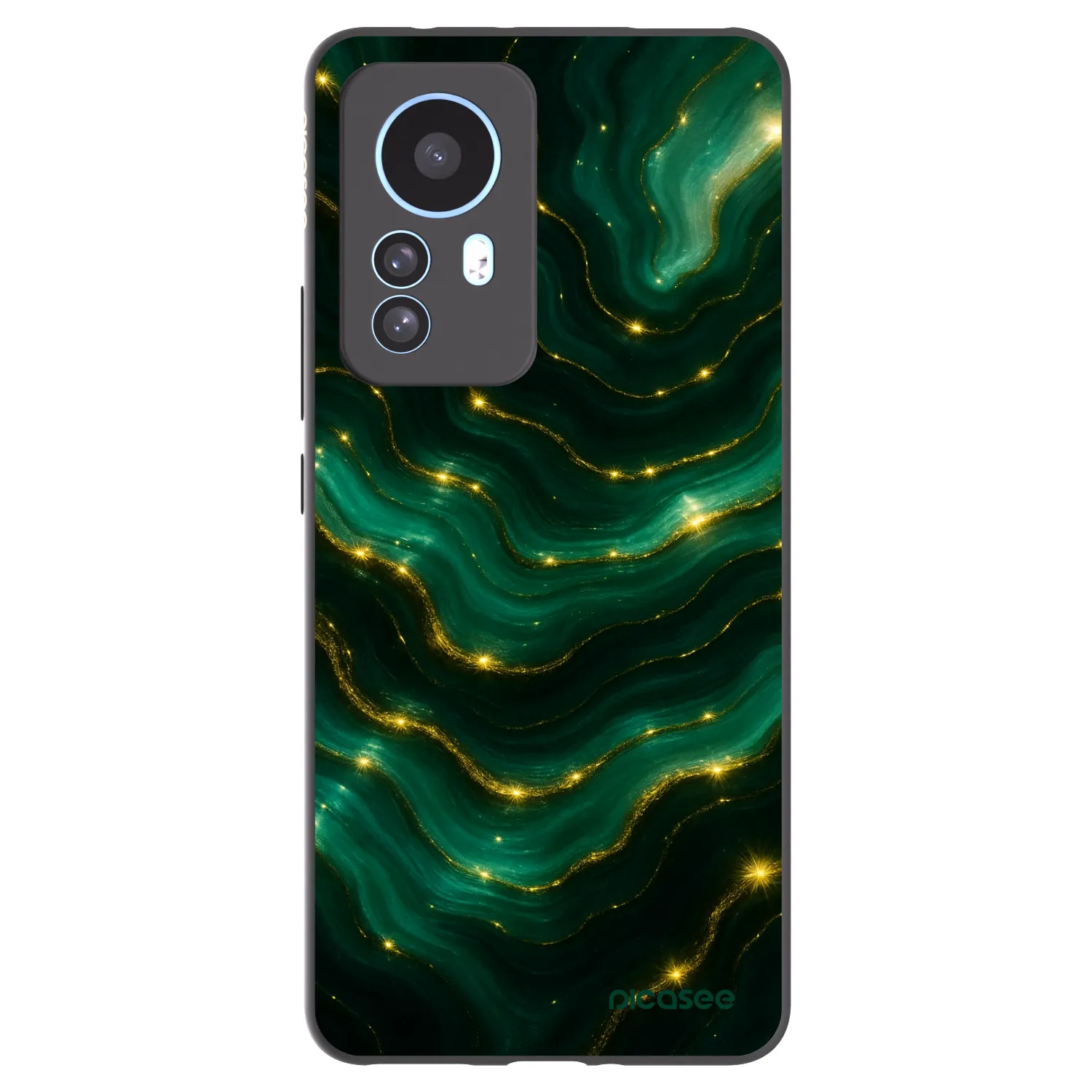 Picasee husă neagră din silicon pentru Xiaomi 12T Pro - Emerald