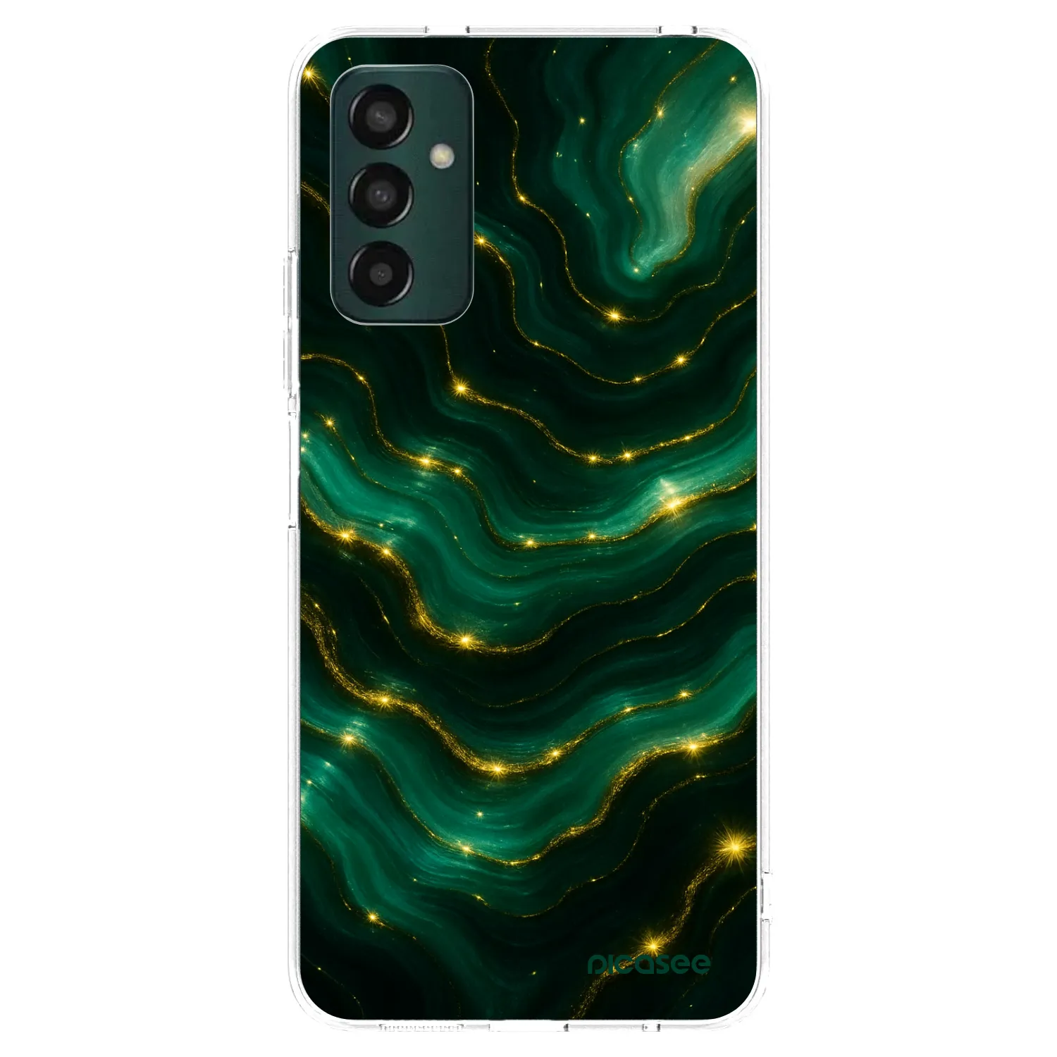 Picasee husă transparentă din silicon pentru Samsung Galaxy M23 5G - Emerald