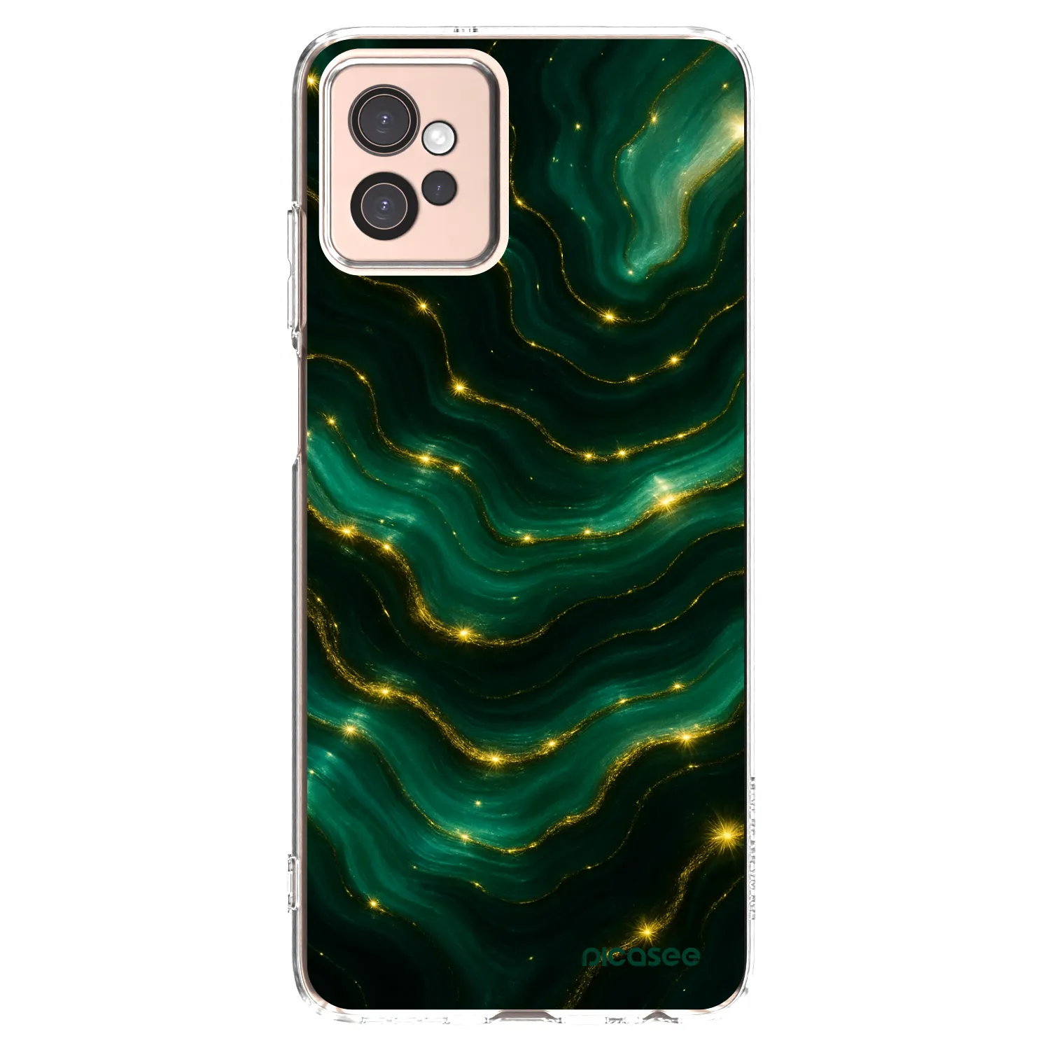 Picasee husă transparentă din silicon pentru Motorola Moto G32 - Emerald