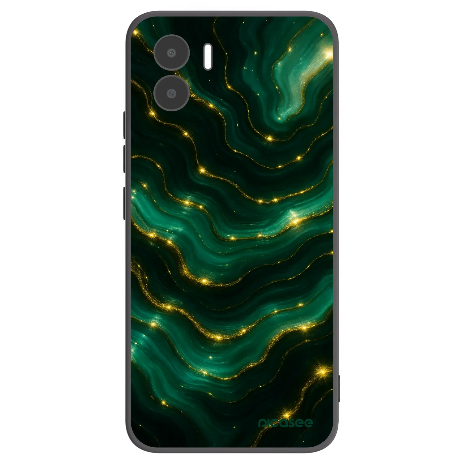Picasee husă neagră din silicon pentru Xiaomi Redmi A1 - Emerald