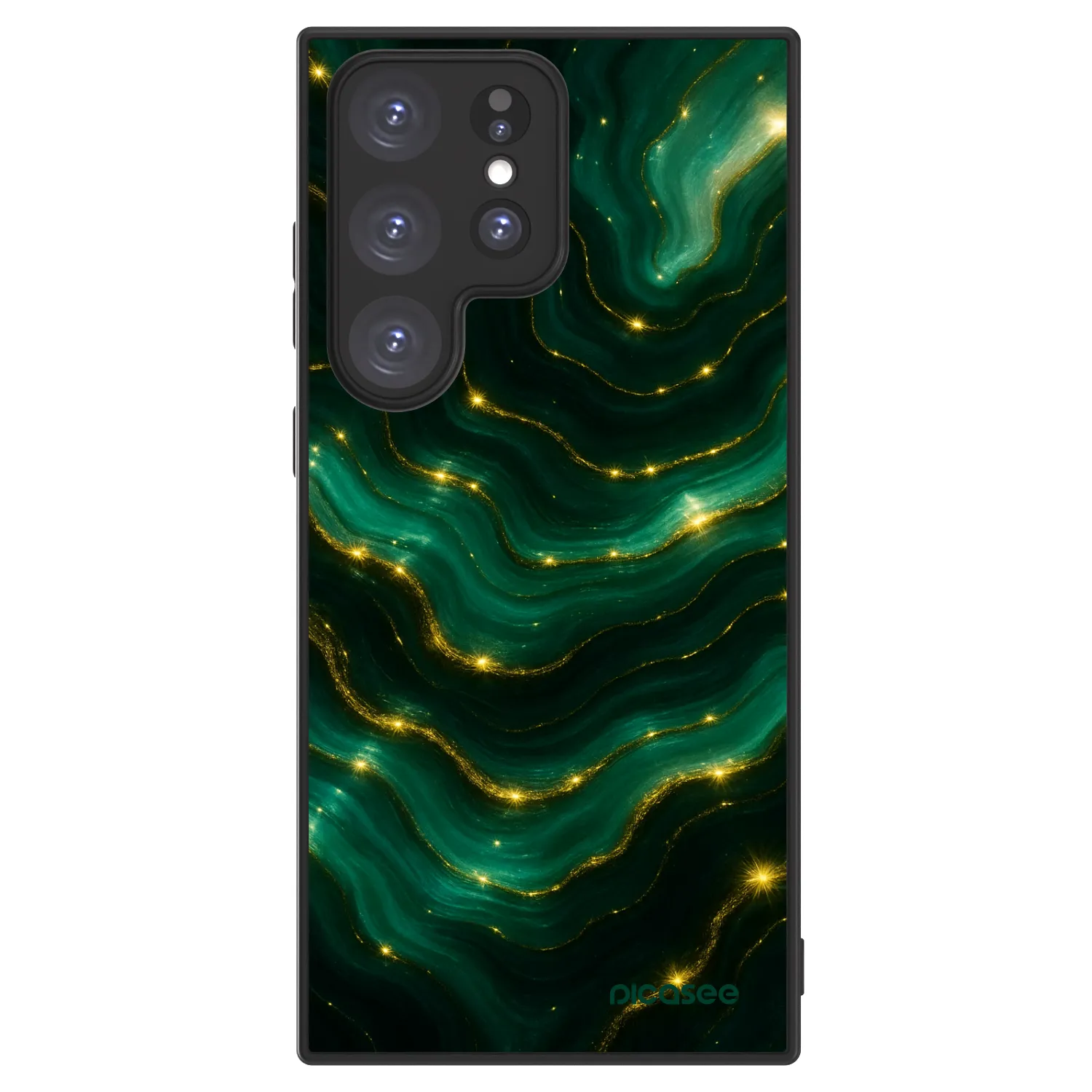 Picasee ULTIMATE CASE pentru Samsung Galaxy S23 Ultra 5G - Emerald