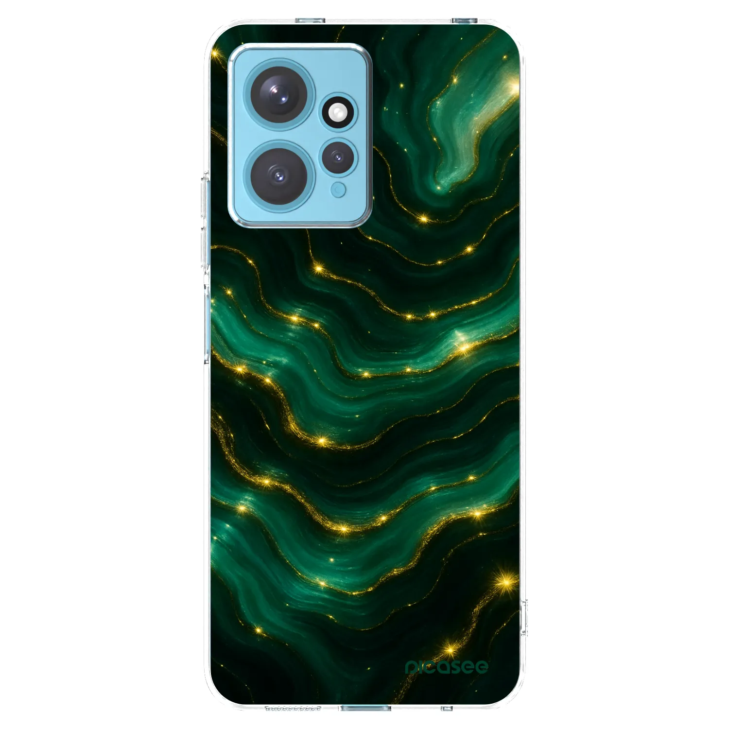 Picasee husă transparentă din silicon pentru Xiaomi Redmi Note 12 4G - Emerald