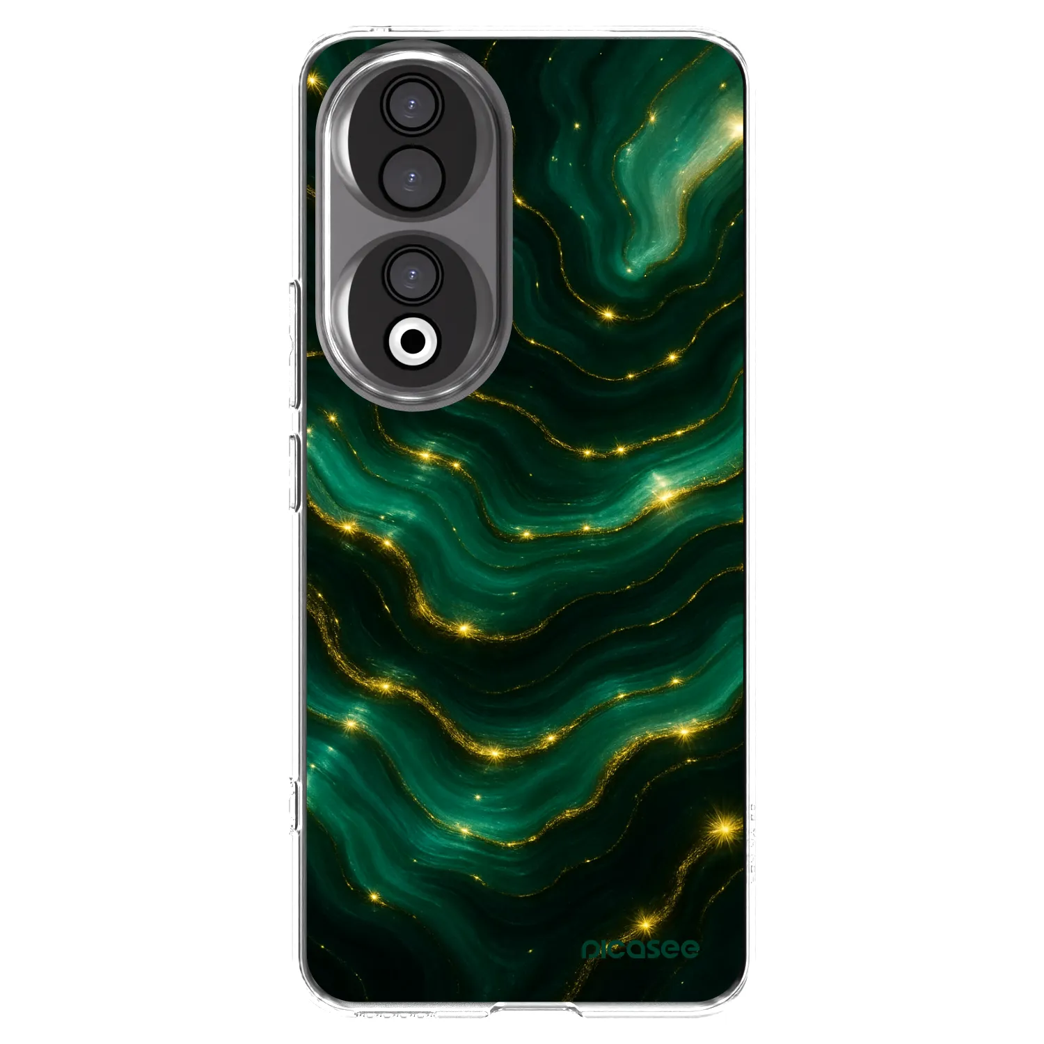 Picasee husă transparentă din silicon pentru Honor 90 5G - Emerald