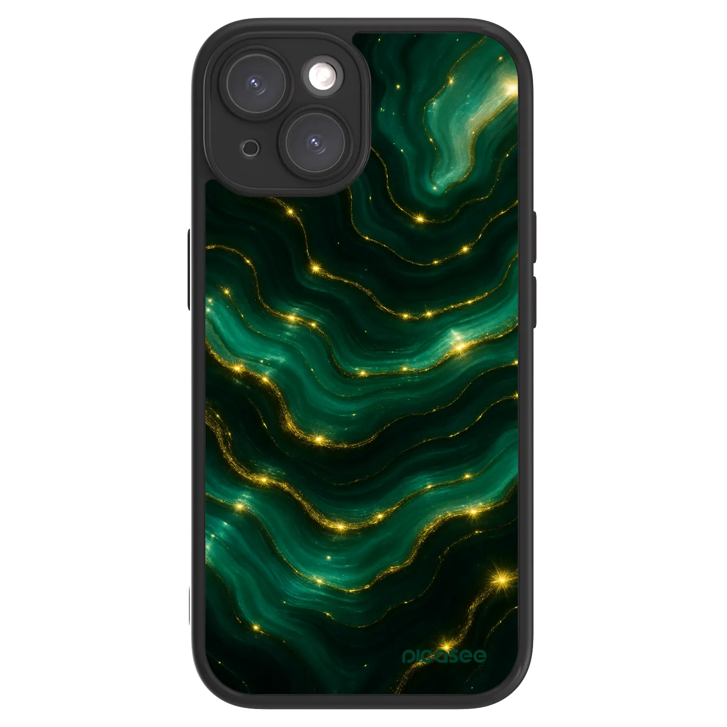 Picasee ULTIMATE CASE pentru Apple iPhone 15 - Emerald