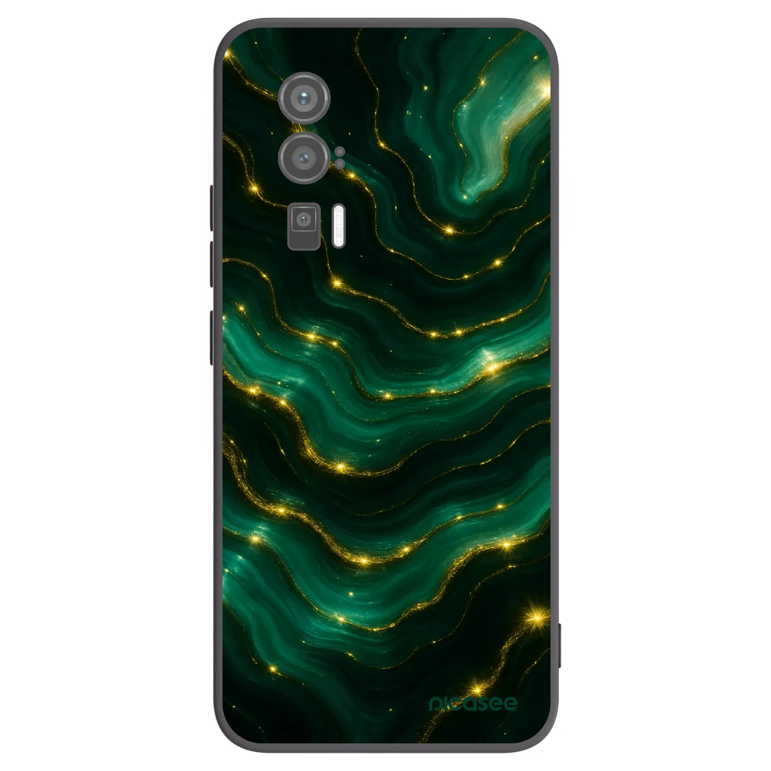 Picasee husă neagră din silicon pentru Xiaomi Poco F5 Pro 5G - Emerald