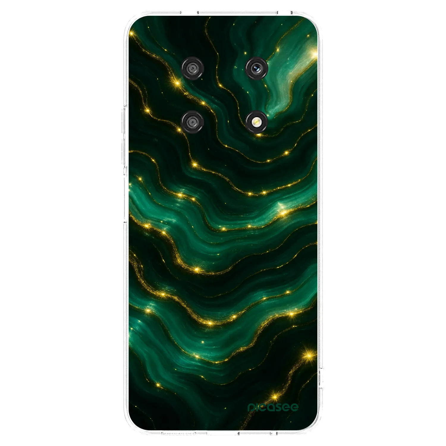 Picasee husă transparentă din silicon pentru Honor Magic4 Lite 5G - Emerald