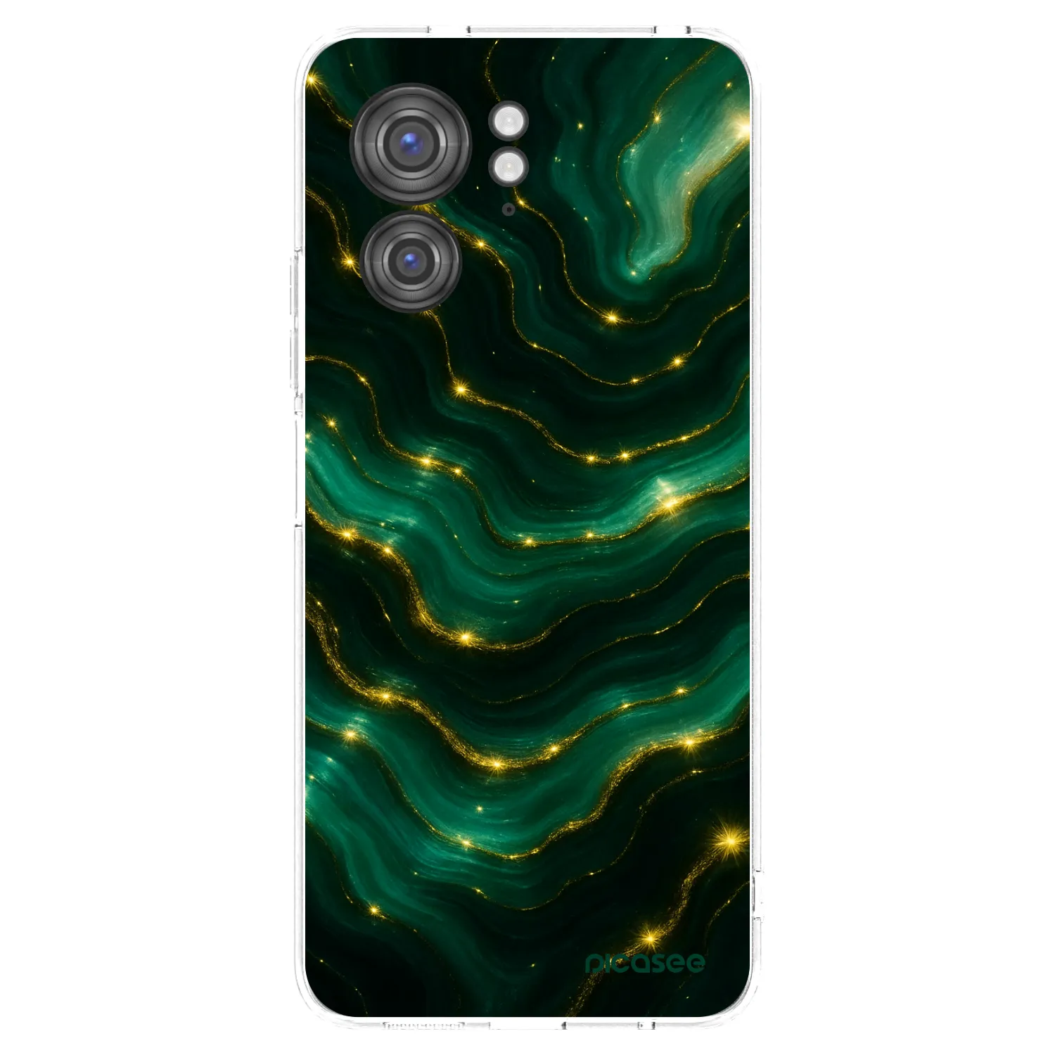 Picasee husă transparentă din silicon pentru Motorola Edge 40 - Emerald