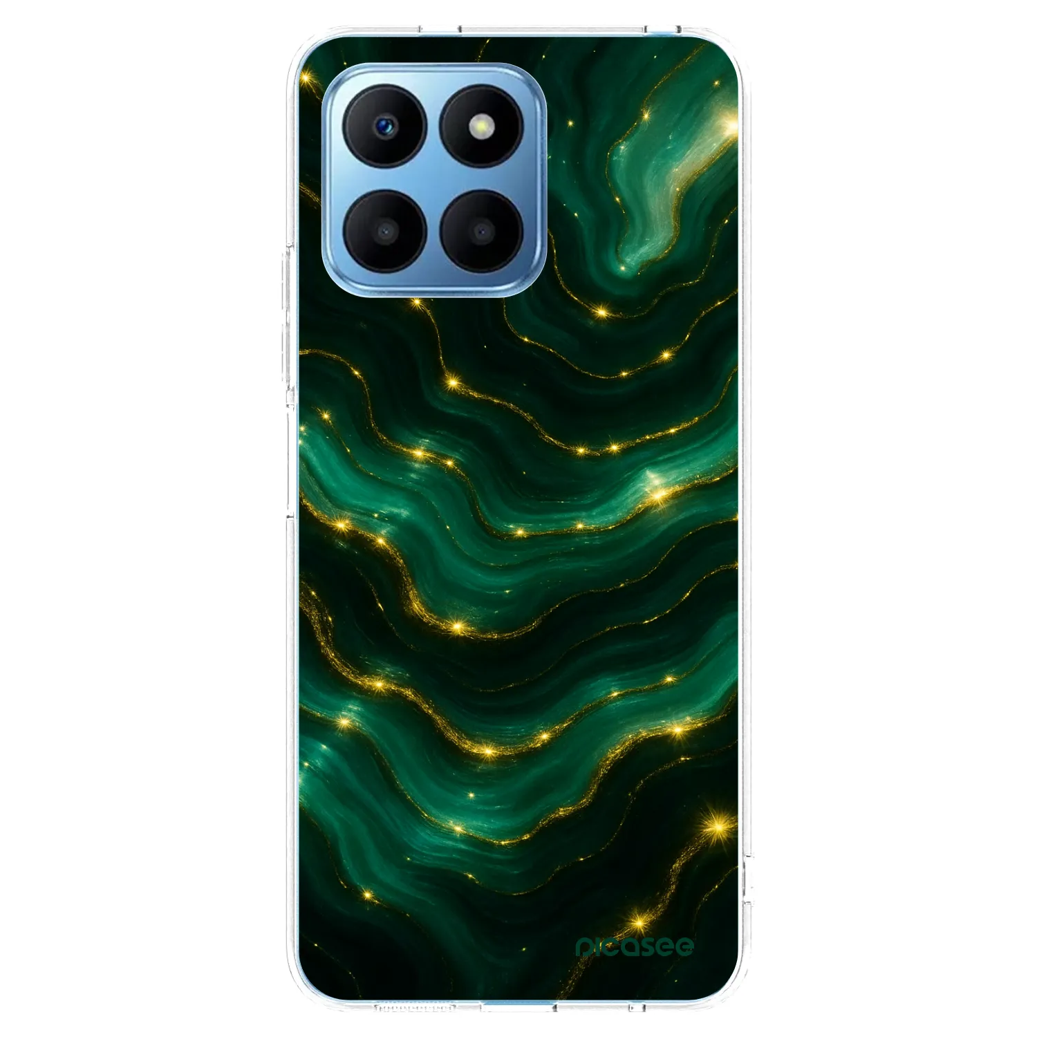 Picasee husă transparentă din silicon pentru Honor 70 Lite - Emerald