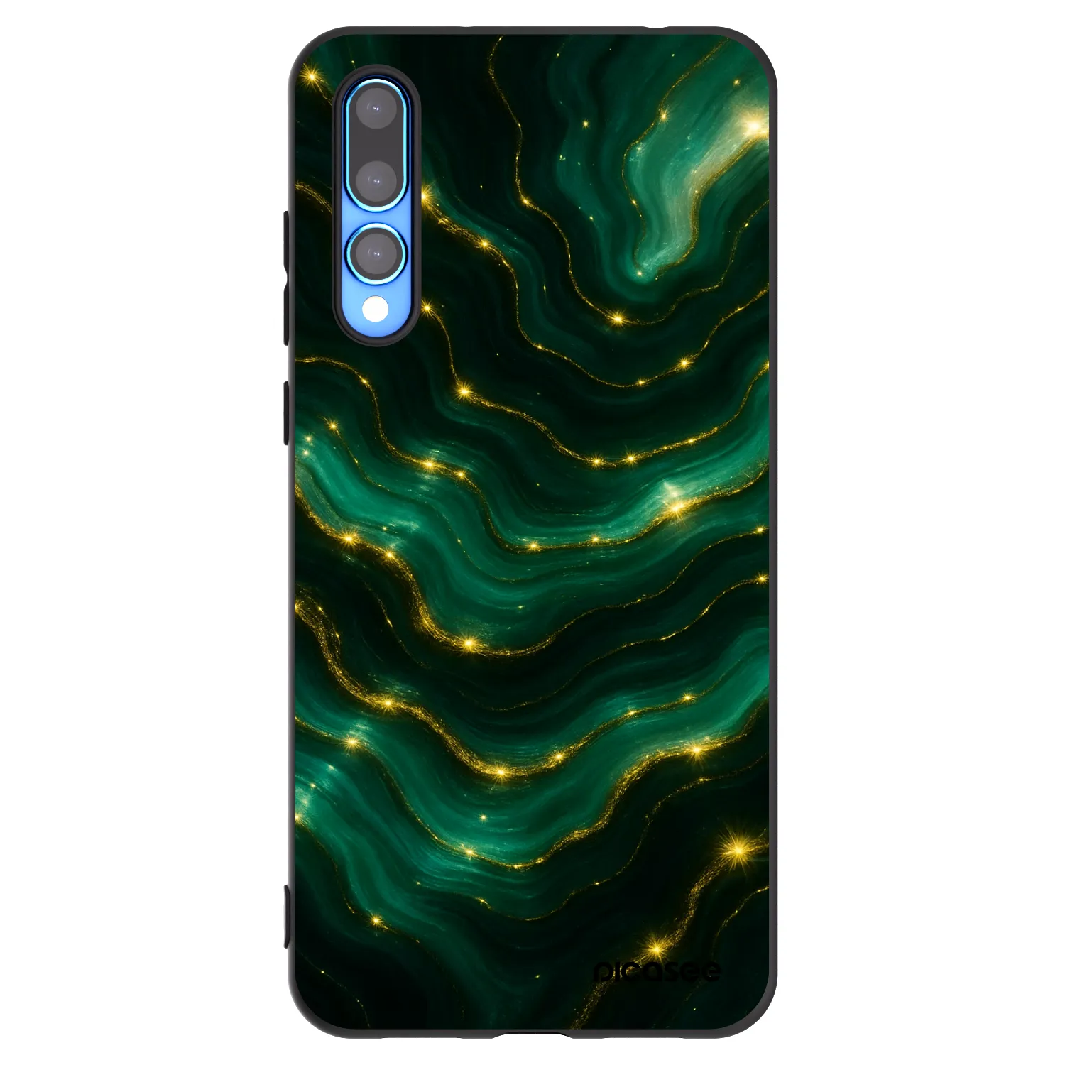 Picasee husă neagră din silicon pentru Huawei P20 Pro - Emerald