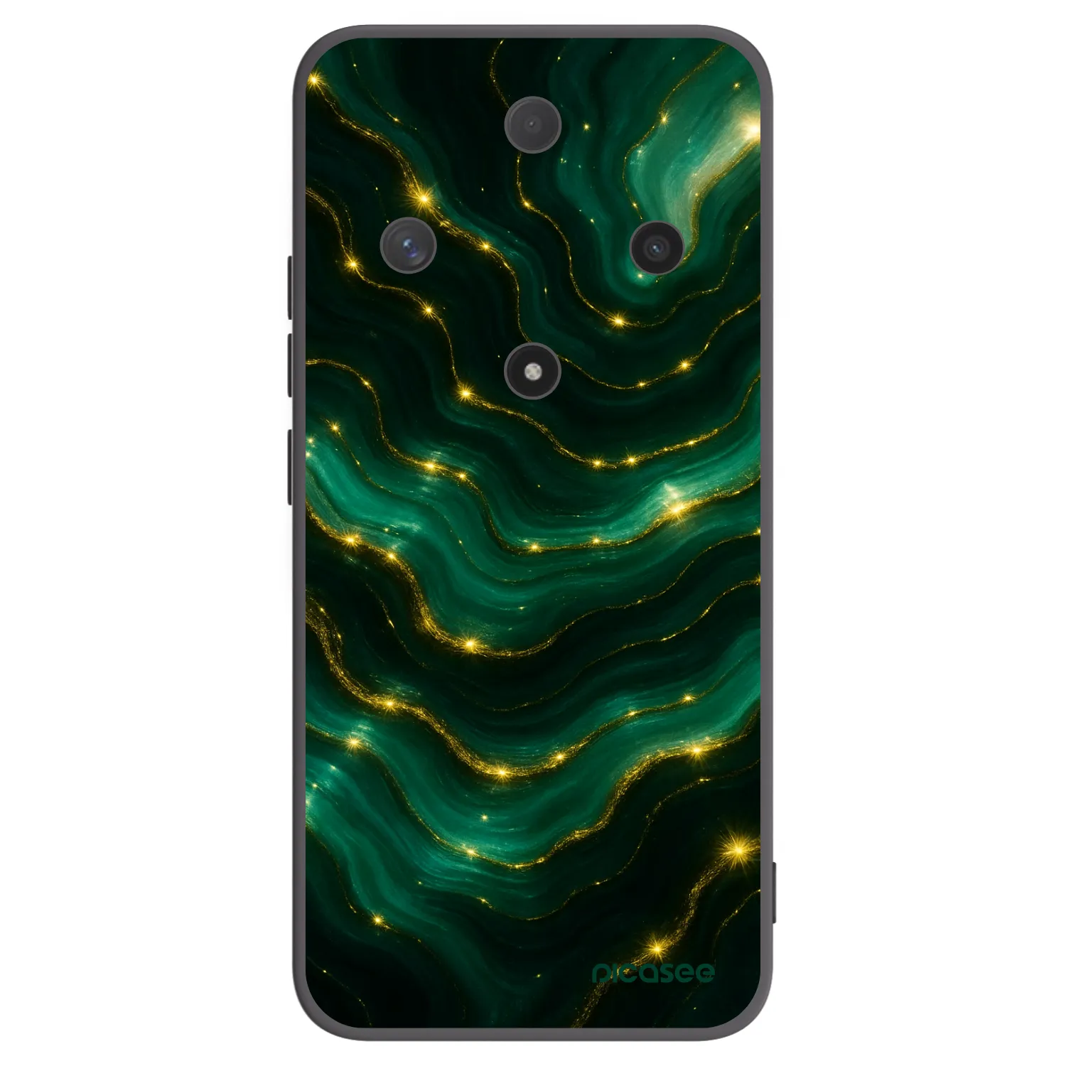 Picasee husă neagră din silicon pentru Honor Magic6 Lite 5G - Emerald