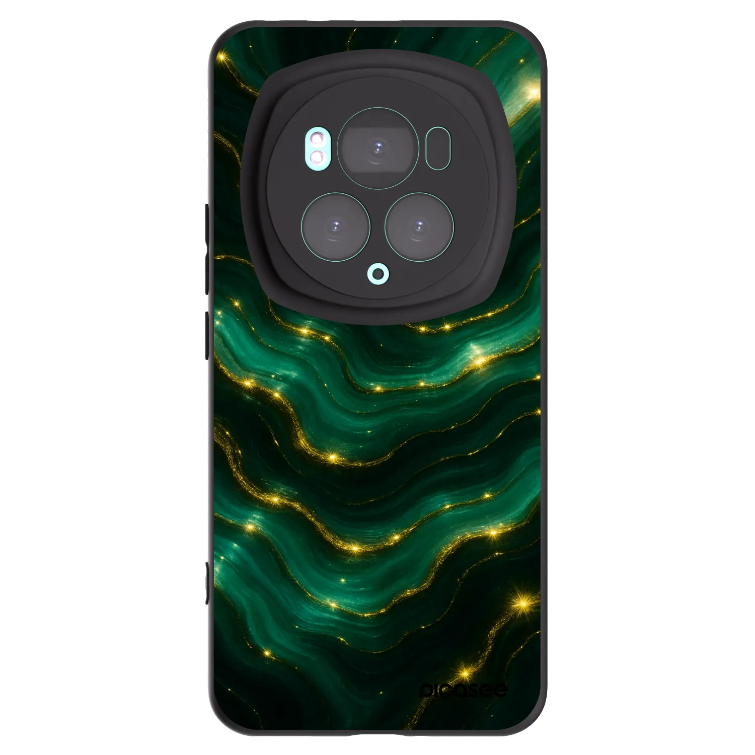 Picasee husă neagră din silicon pentru Honor Magic6 Pro - Emerald
