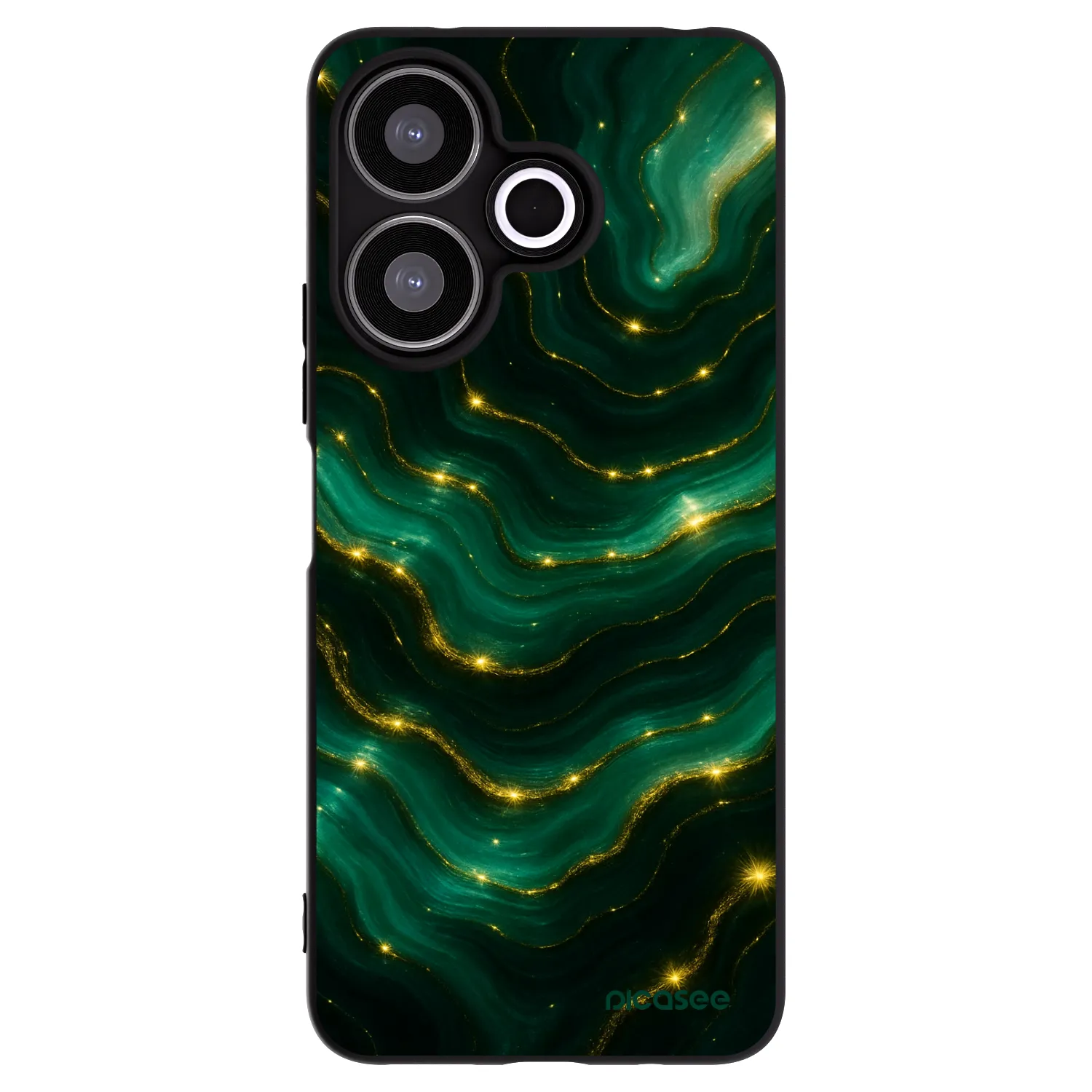 Picasee husă neagră din silicon pentru Xiaomi Redmi 13 4G - Emerald