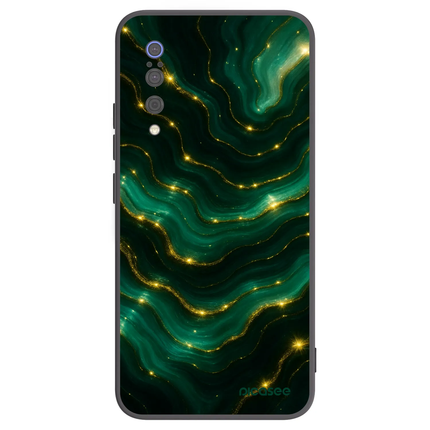 Picasee husă neagră din silicon pentru Xiaomi Mi 9 - Emerald