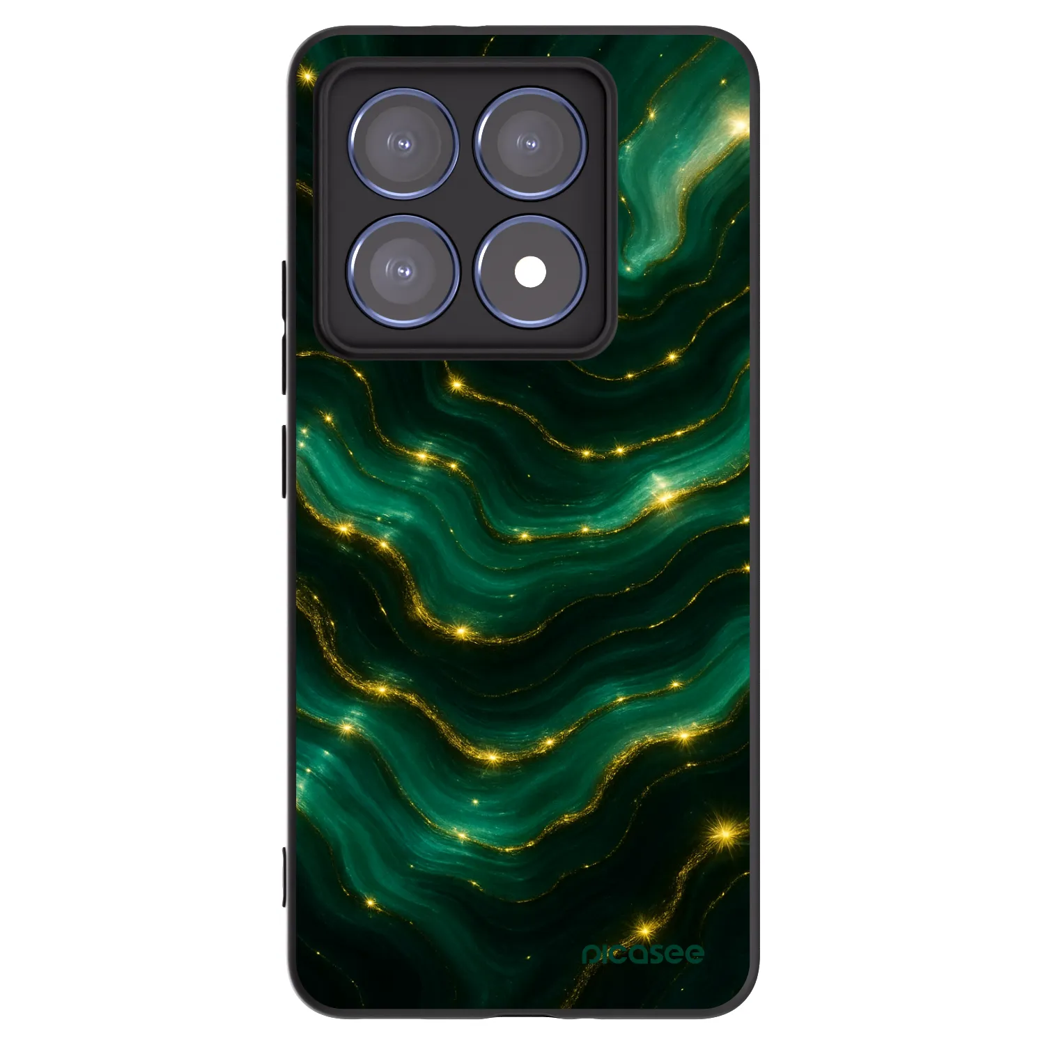 Picasee husă neagră din silicon pentru Xiaomi 14T Pro - Emerald