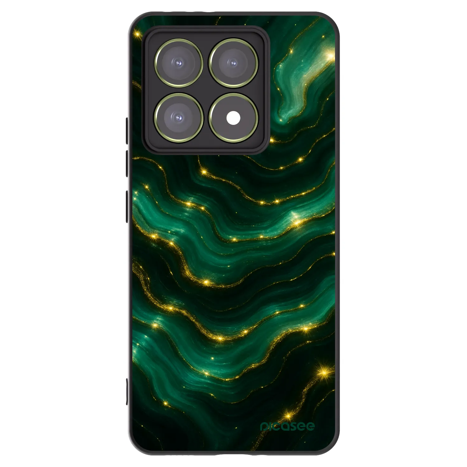 Picasee husă neagră din silicon pentru Xiaomi 14T - Emerald