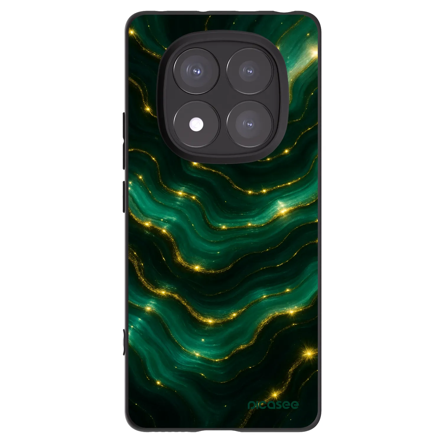 Picasee husă neagră din silicon pentru Xiaomi Redmi Note 14 Pro+ 5G - Emerald