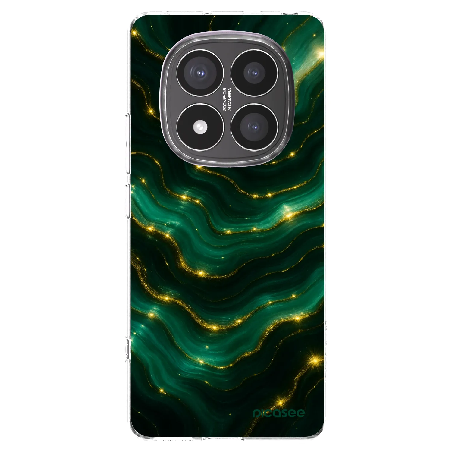 Picasee husă transparentă din silicon pentru Xiaomi Redmi Note 14 Pro+ 5G - Emerald