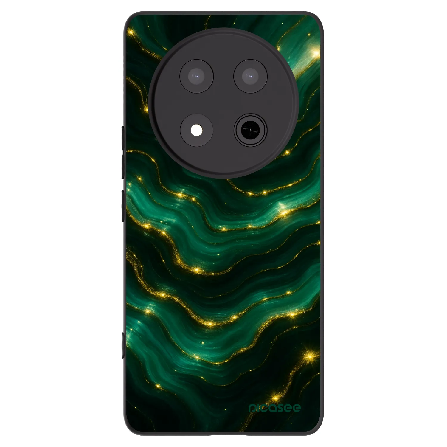Picasee husă neagră din silicon pentru Honor Magic7 Lite 5G - Emerald