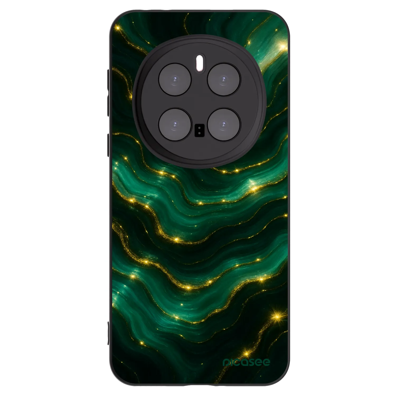 Picasee husă neagră din silicon pentru Honor Magic7 Pro 5G - Emerald