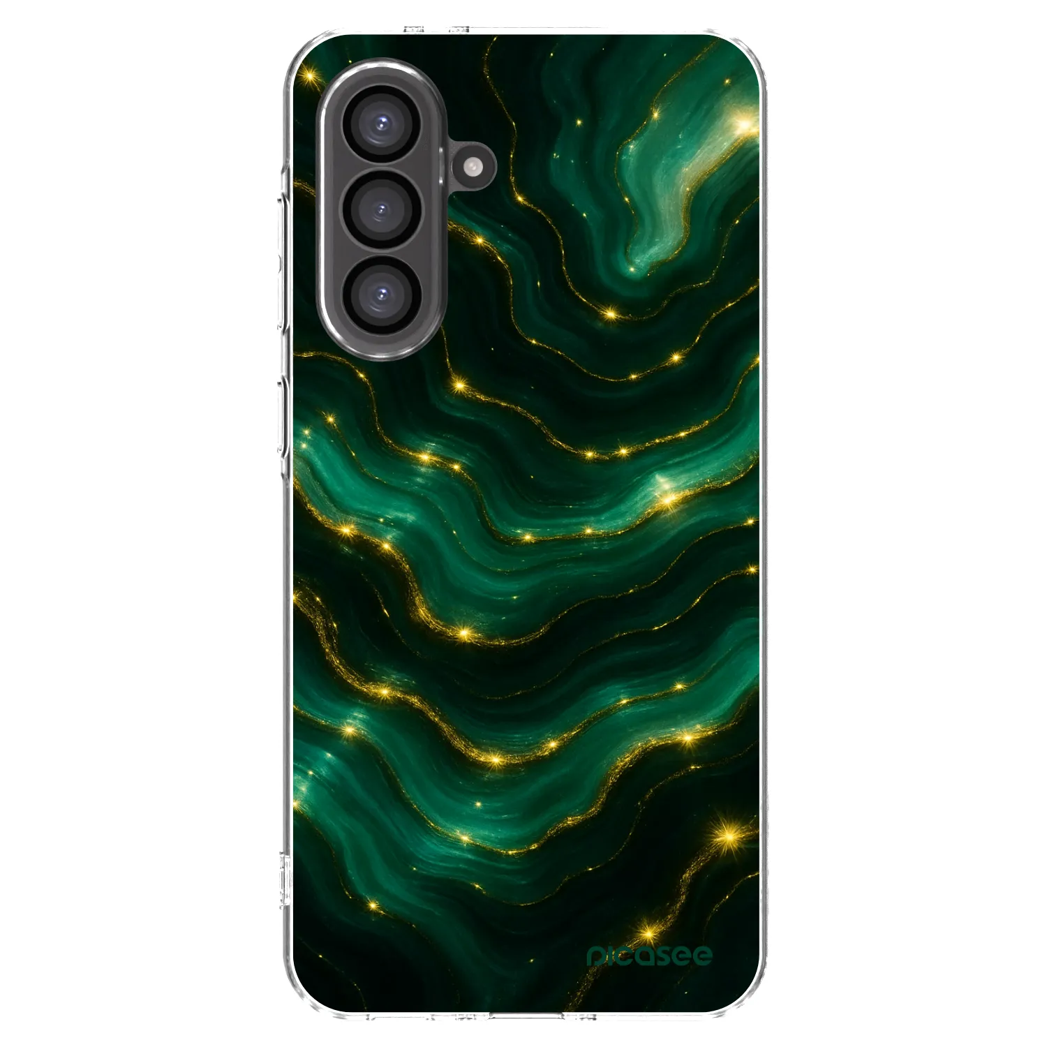 Picasee husă transparentă din silicon pentru Samsung Galaxy A36 5G - Emerald