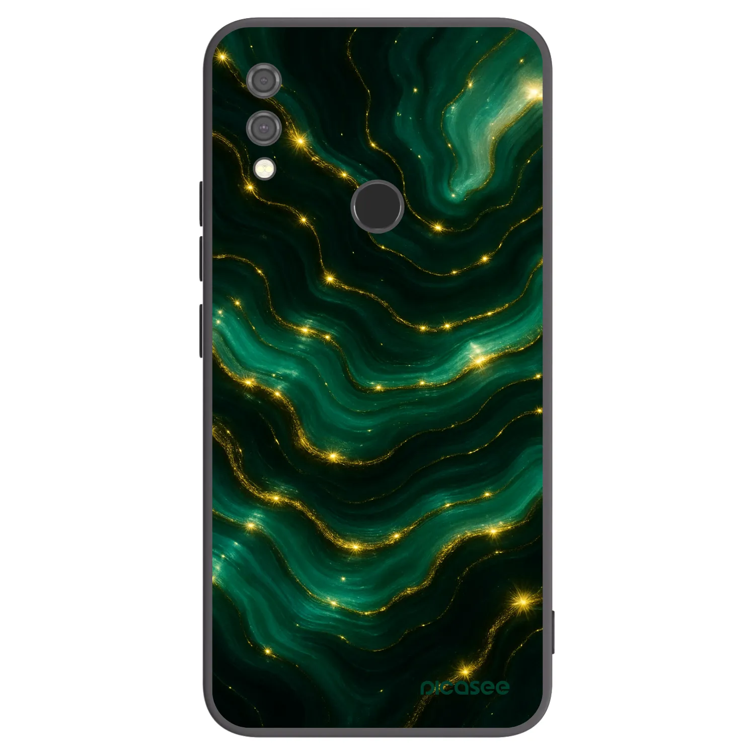 Picasee husă neagră din silicon pentru Xiaomi Redmi Note 7 - Emerald