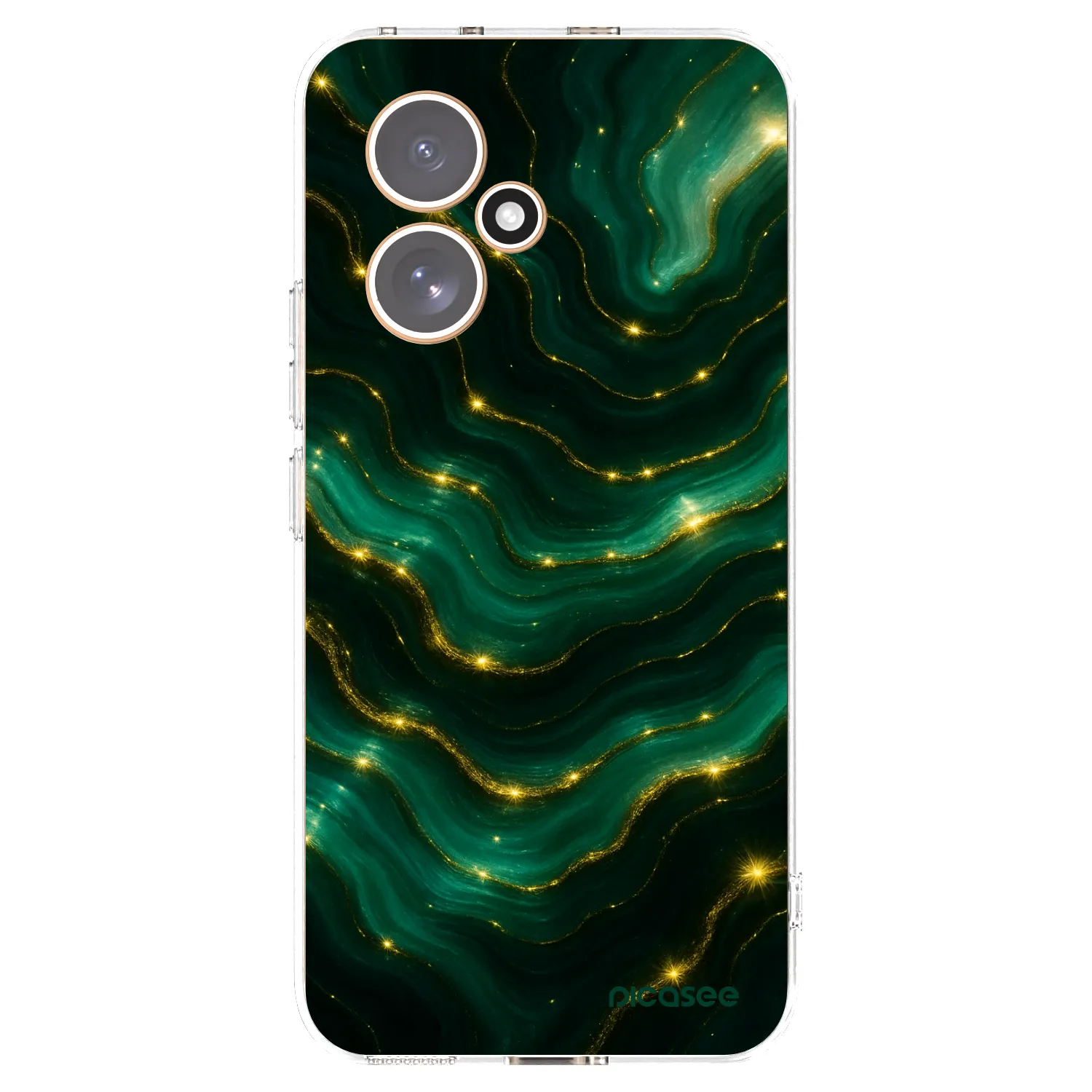 Picasee husă transparentă din silicon pentru Honor 400 5G - Emerald