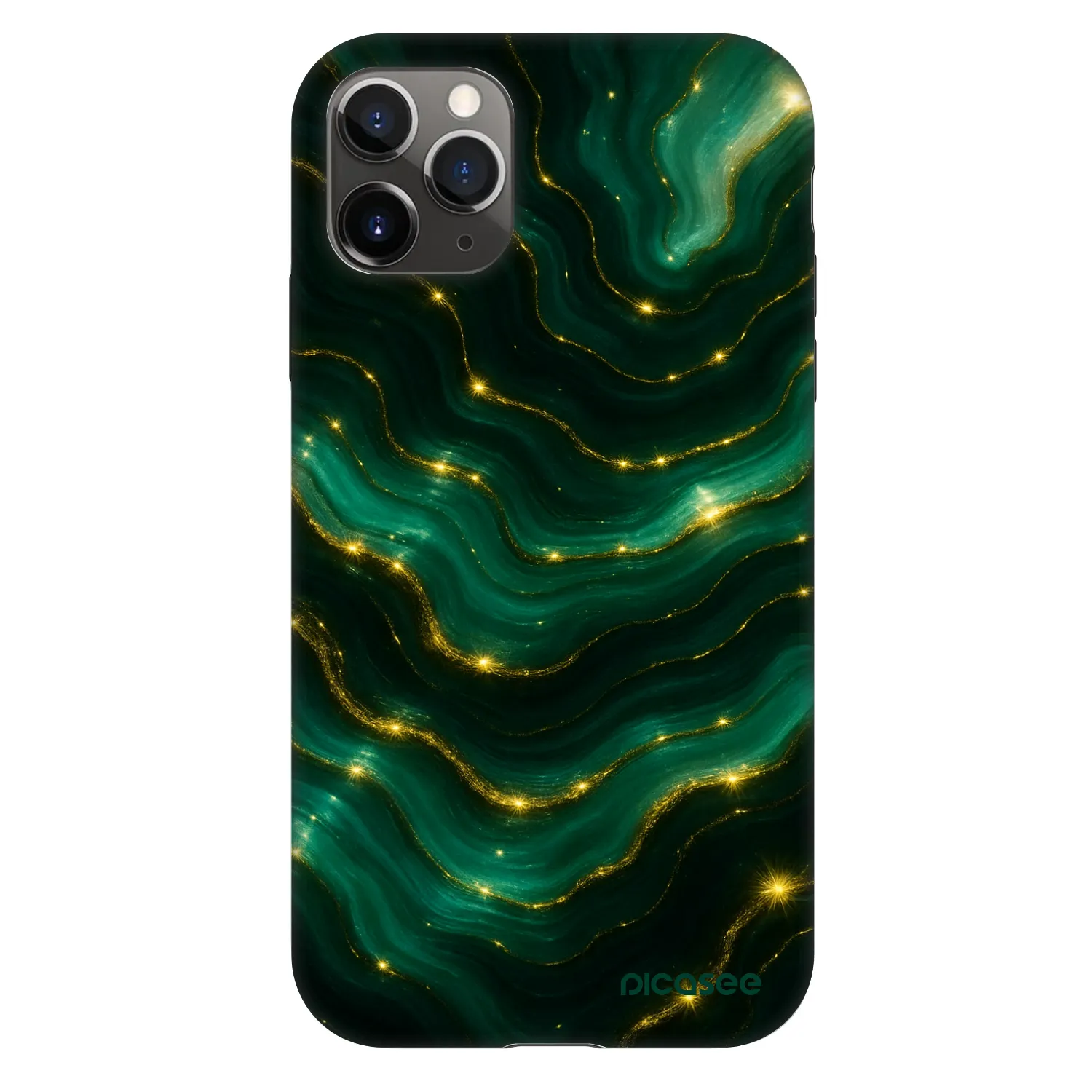 Picasee Fashion Case pentru Apple iPhone 11 Pro - Emerald