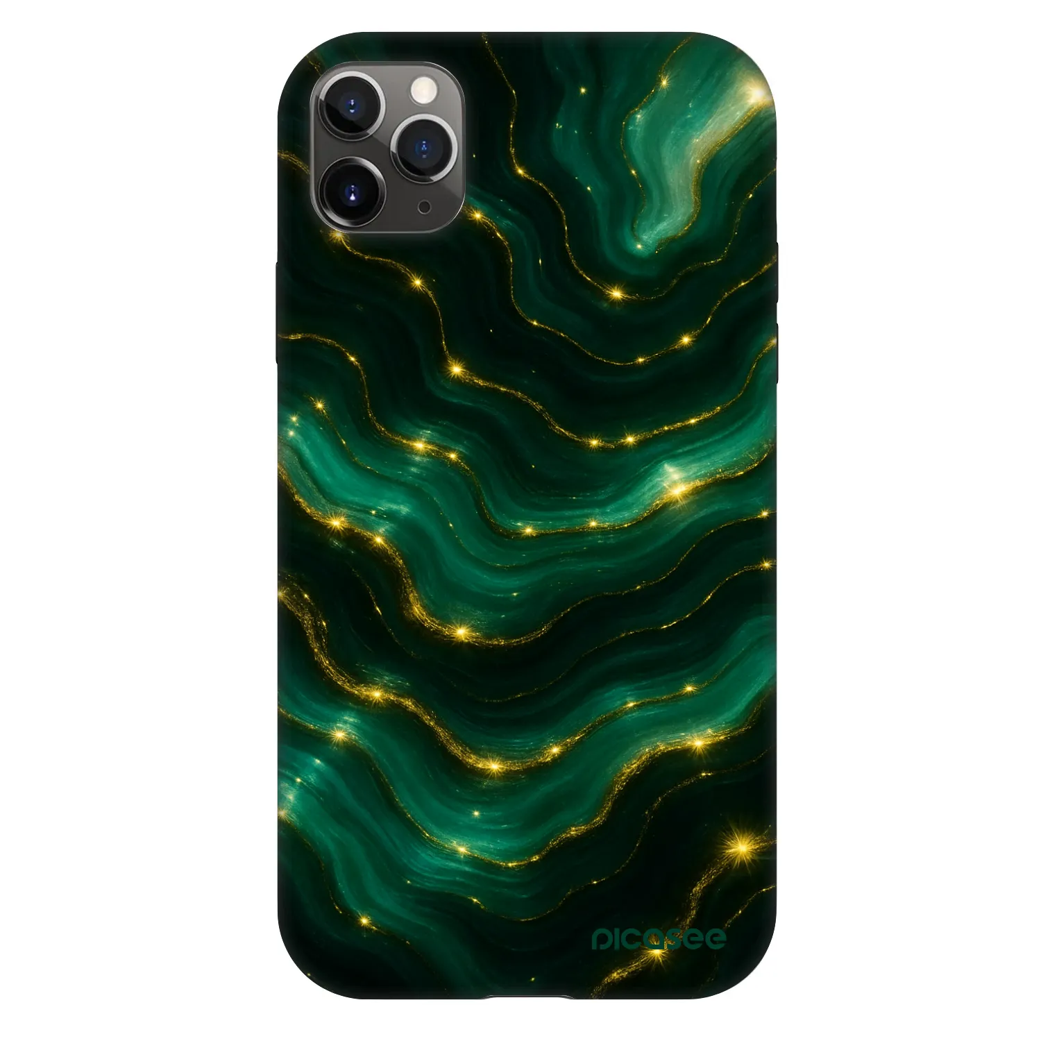 Picasee Fashion Case pentru Apple iPhone 11 Pro Max - Emerald