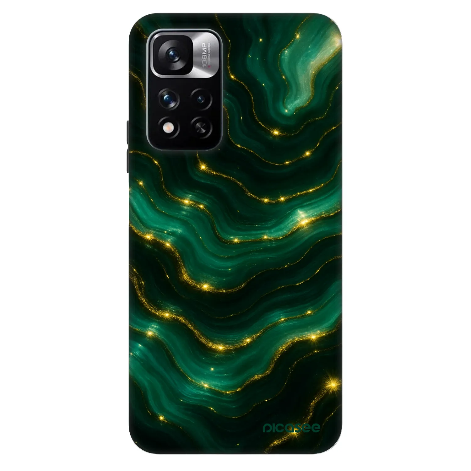Picasee Fashion Case pentru Xiaomi Redmi Note 11 Pro 5G - Emerald