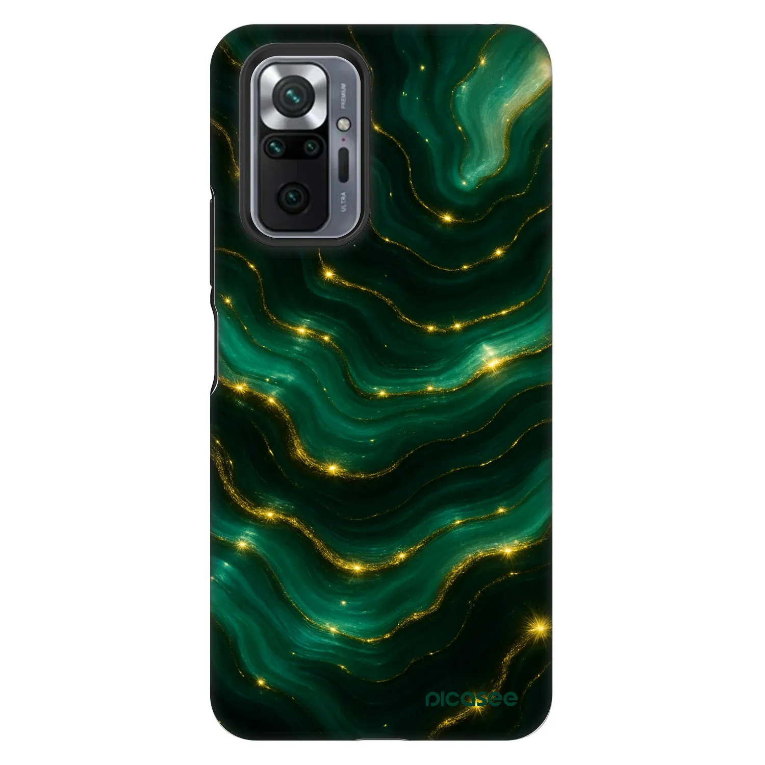 Picasee Fashion Case pentru Xiaomi Redmi Note 10 Pro - Emerald