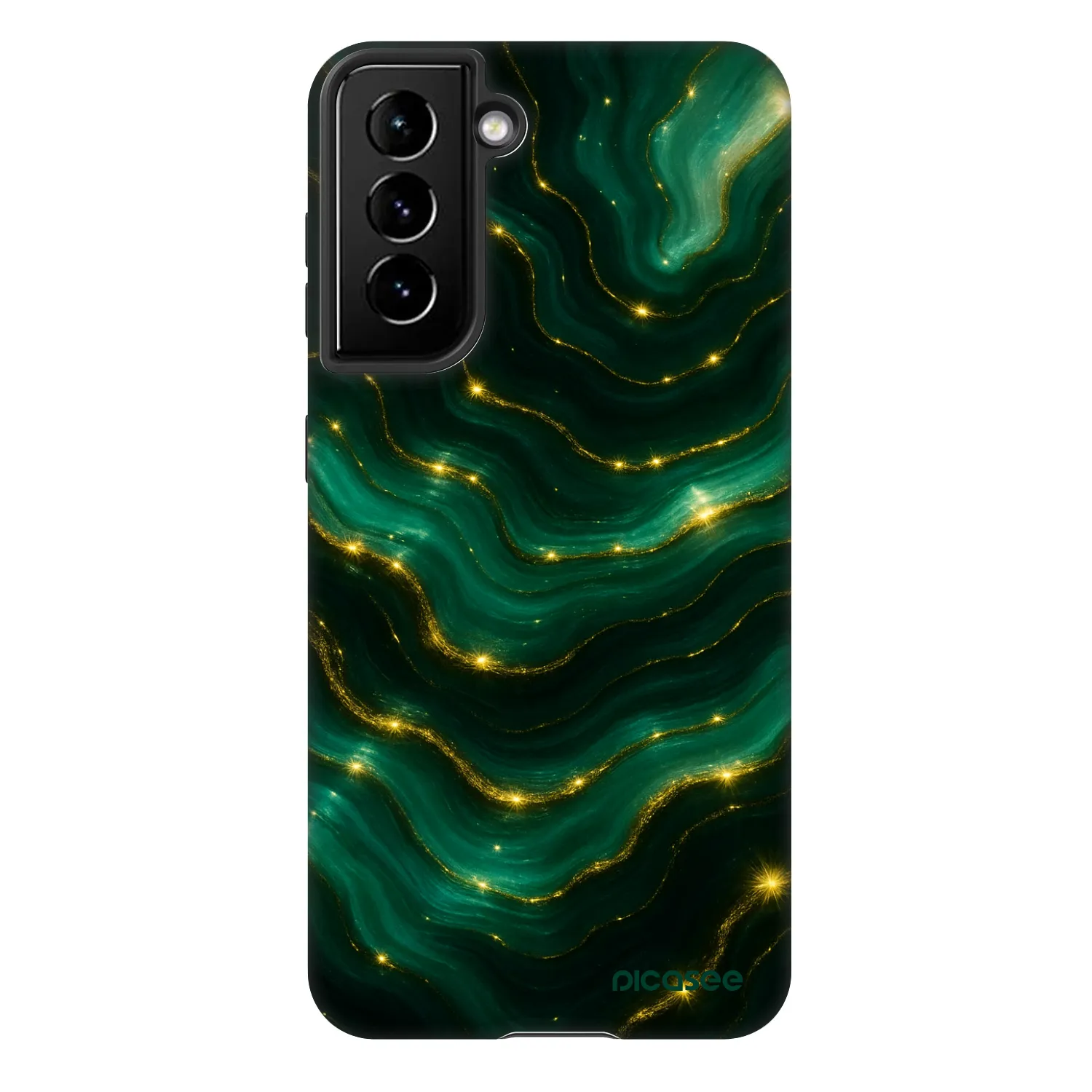 Picasee Fashion Case pentru Samsung Galaxy S22 5G - Emerald
