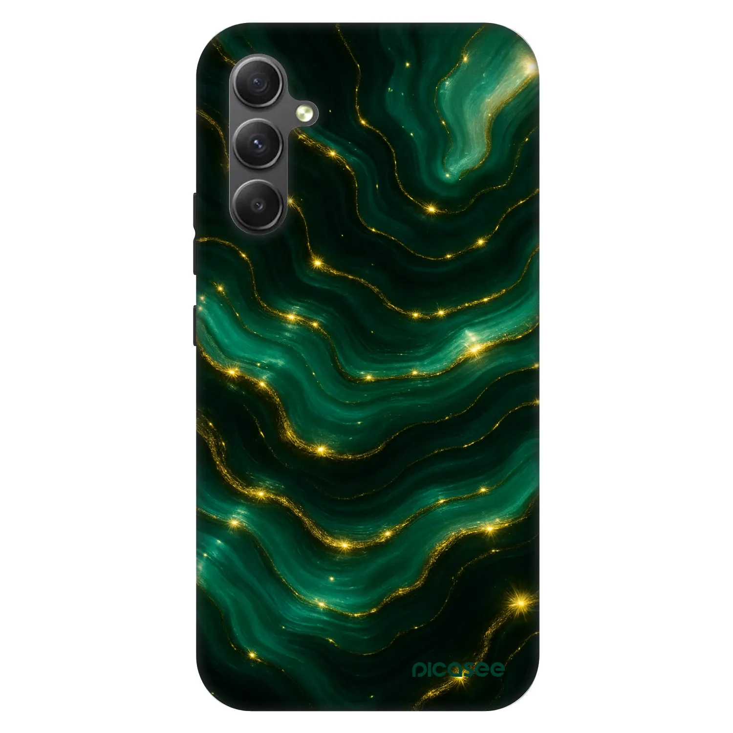 Picasee Fashion Case pentru Samsung Galaxy A34 5G A346B - Emerald