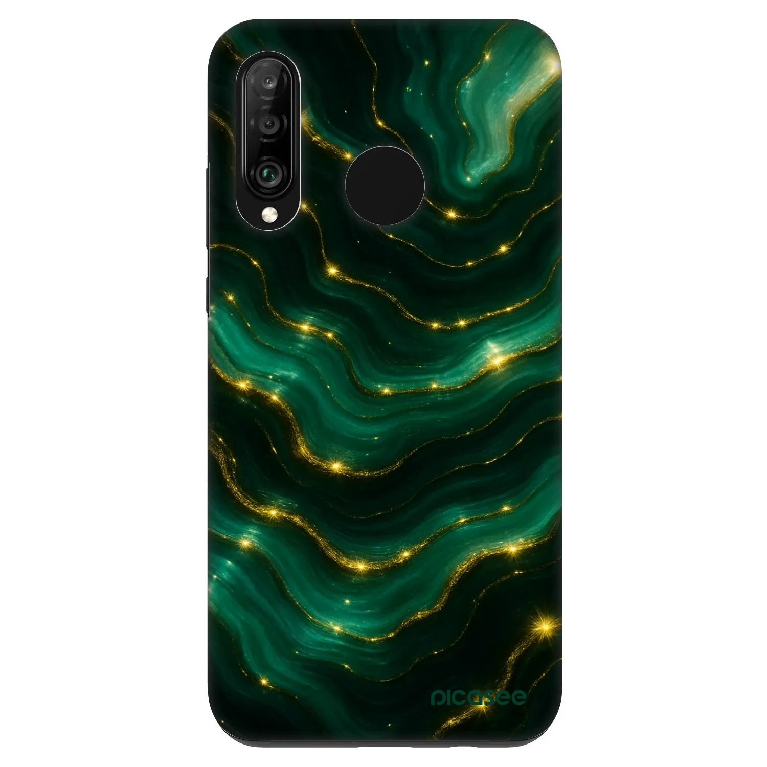 Picasee Fashion Case pentru Huawei P30 Lite - Emerald