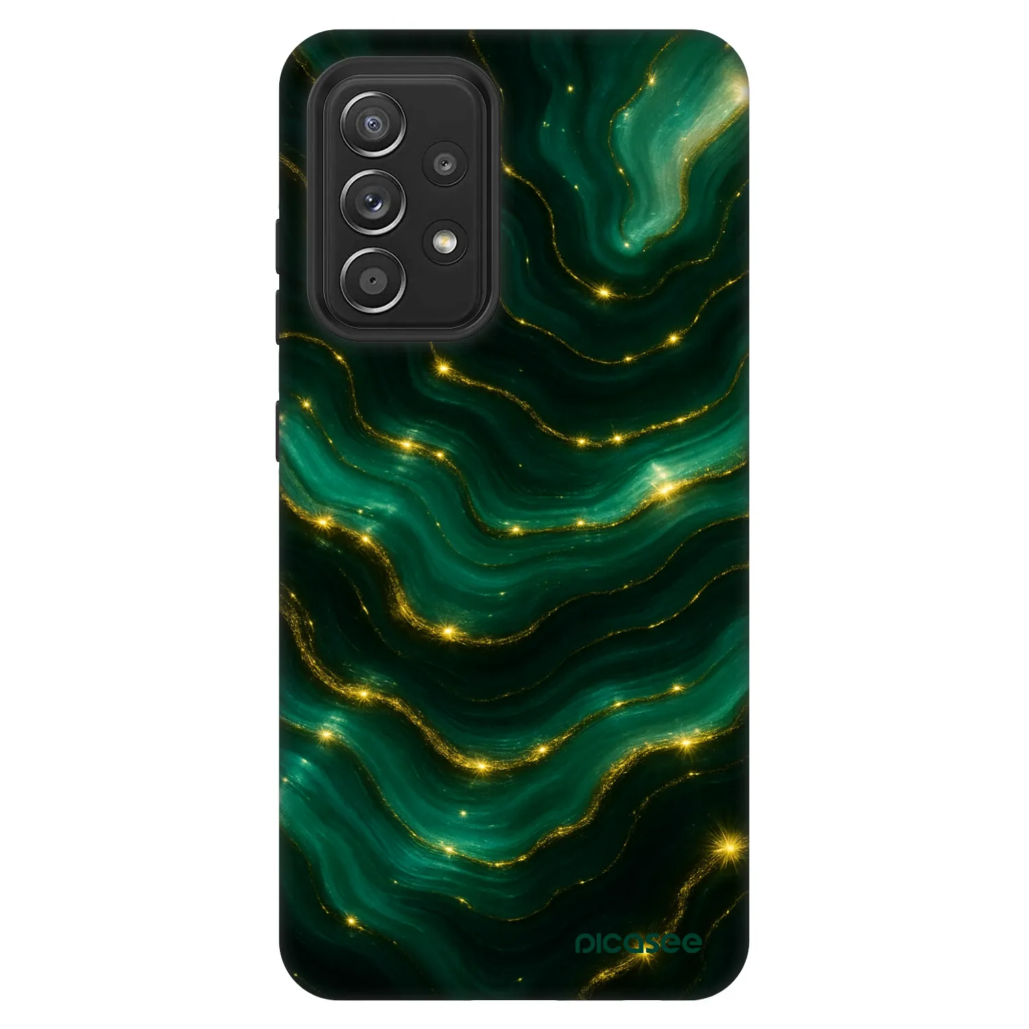 Picasee Fashion Case pentru Samsung Galaxy A52 5G A525F - Emerald